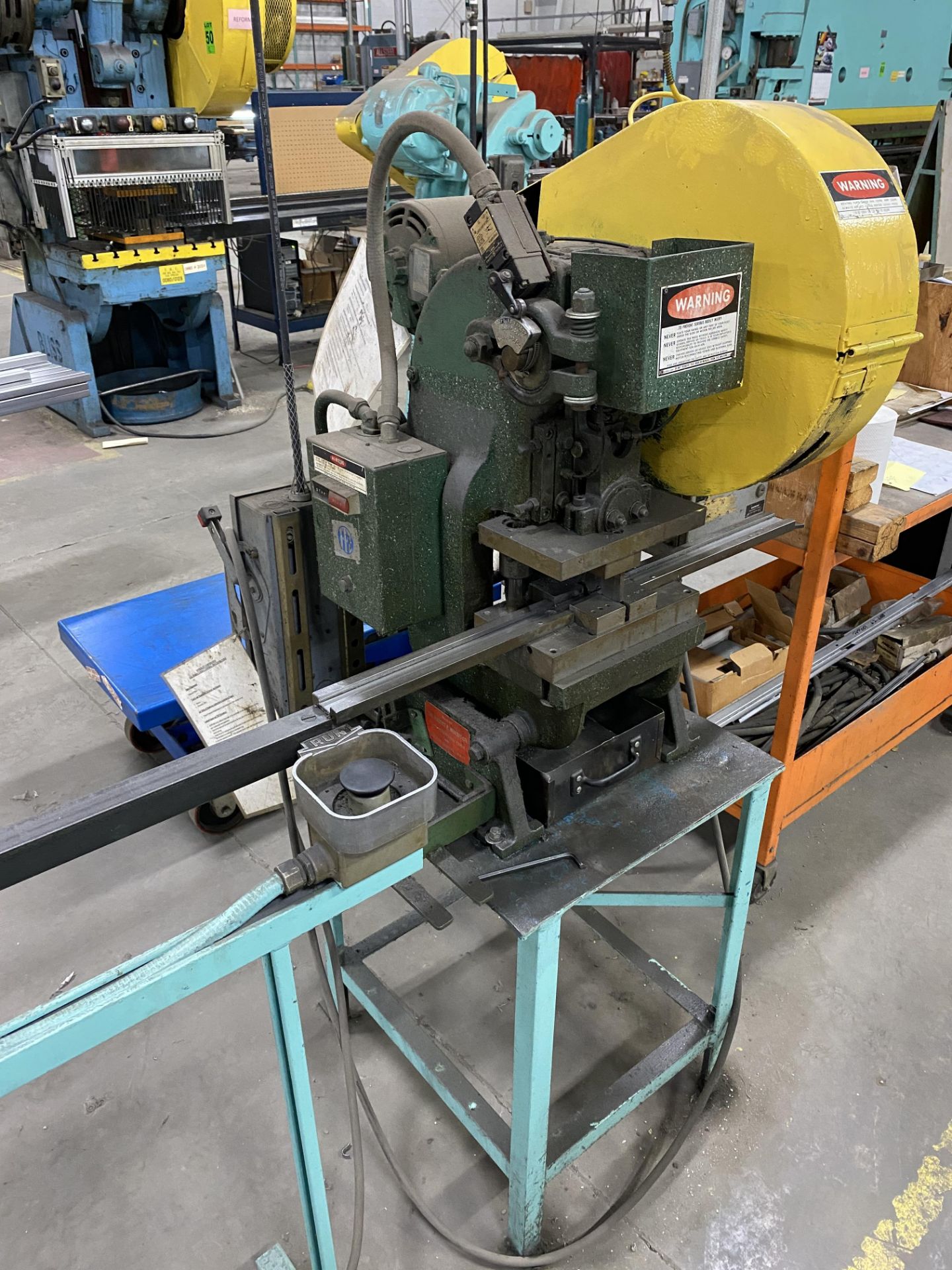 ROUSSELLE 5-Ton Mechanical OBI Punch Press mod.0A 5-Ton Post, s/n: 23770 - Image 2 of 5