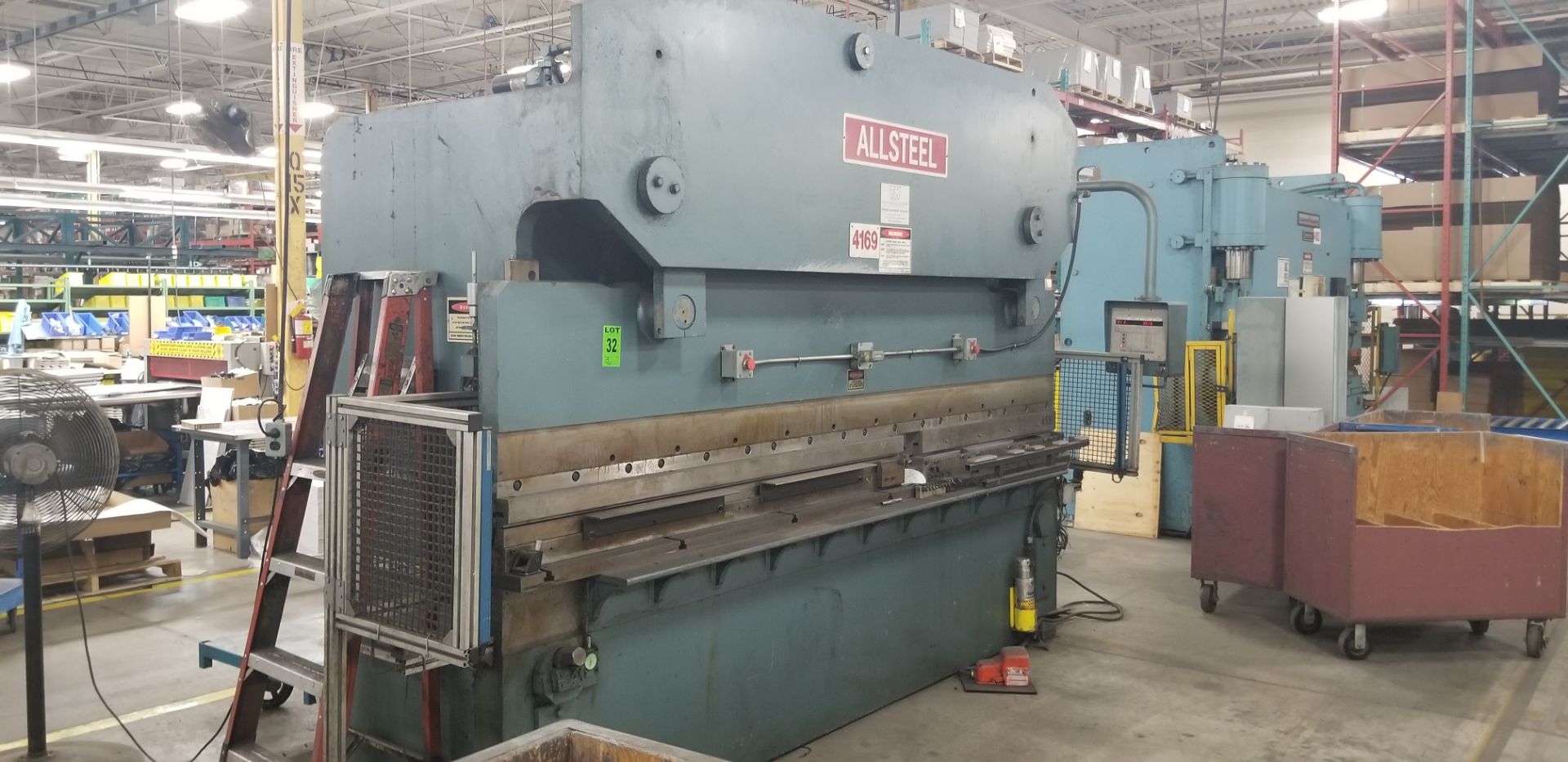 ALLSTEEL 175-Ton x 12' Hydraulic Press Brake mod. 175-12 s/n: 20368 - Image 2 of 14