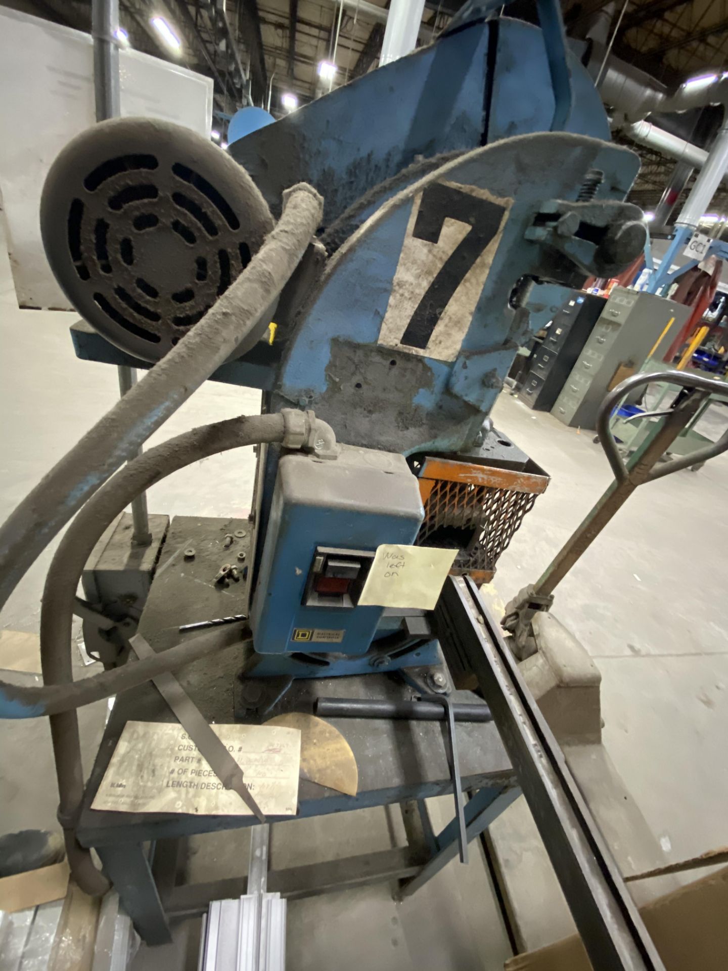 OBI 4-Ton Mechanical Punch Press mod. PSTCVR. - Image 6 of 7