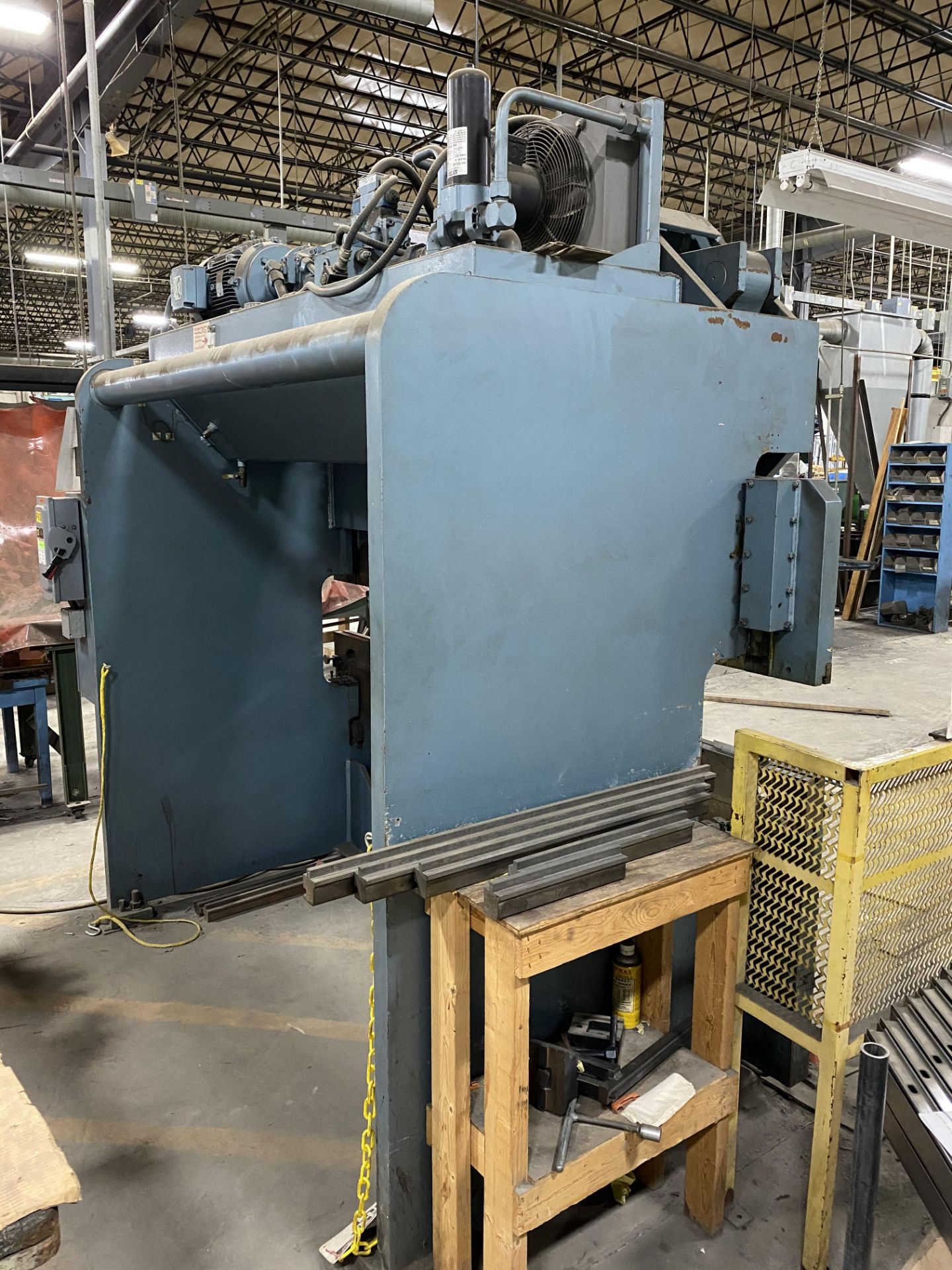 ALLSTEEL 95-Ton x 8' Hydraulic Press Brake mod.95-8 s/n: 95269 - Image 4 of 9