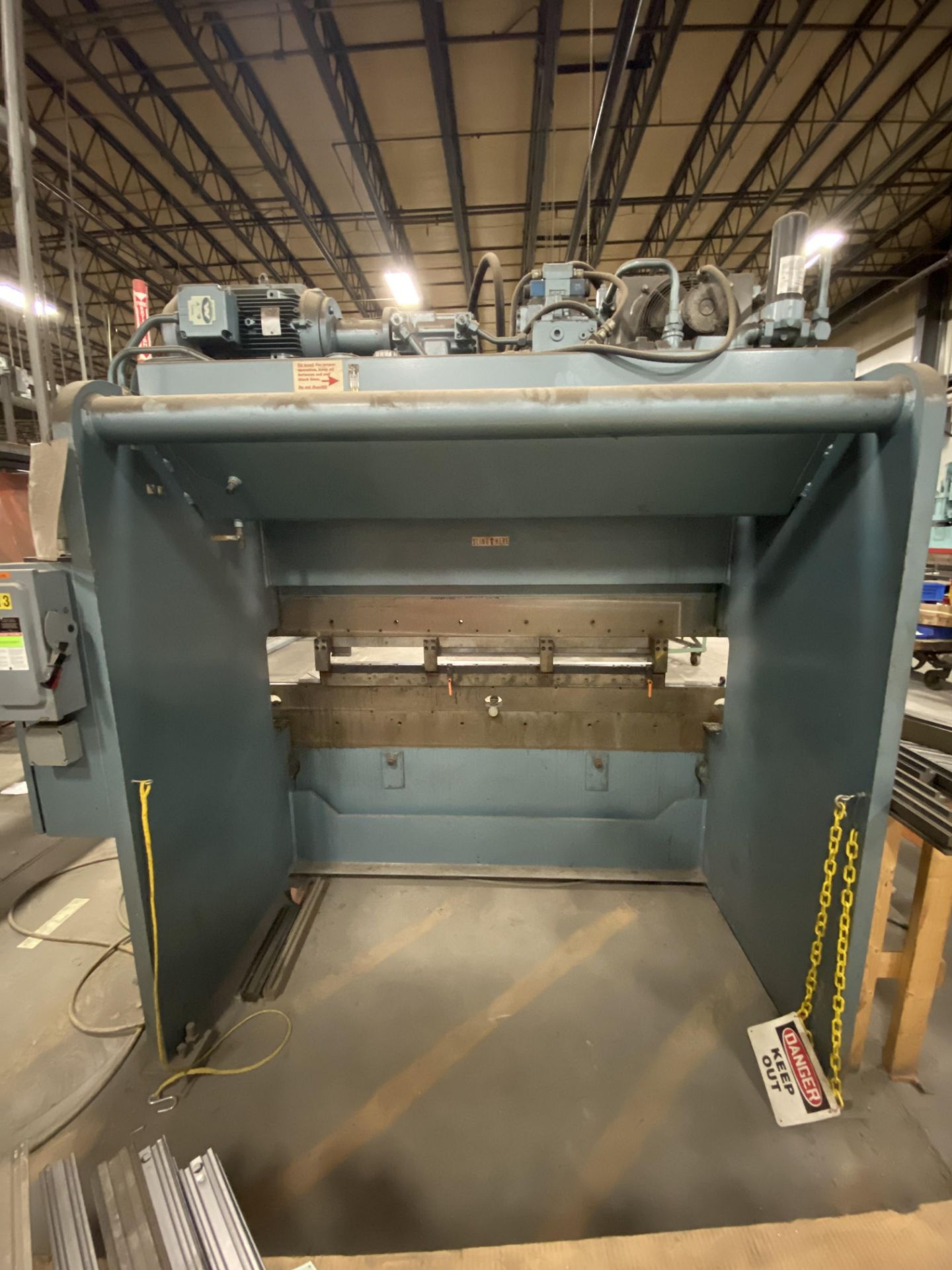 ALLSTEEL 95-Ton x 8' Hydraulic Press Brake mod.95-8 s/n: 95269 - Image 6 of 9