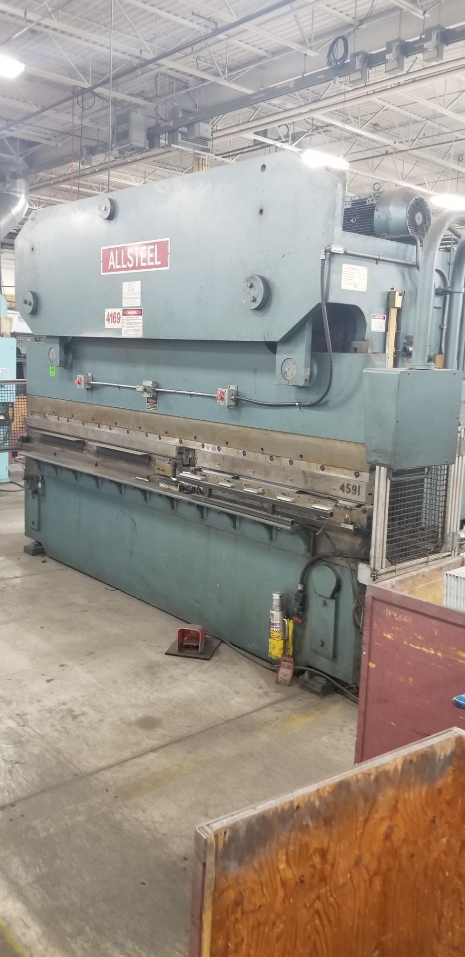 ALLSTEEL 175-Ton x 12' Hydraulic Press Brake mod. 175-12 s/n: 20368 - Image 4 of 14