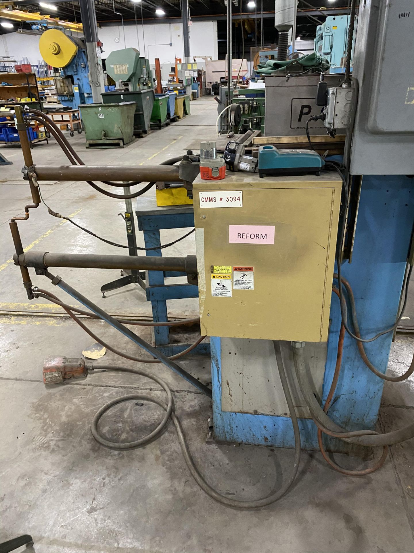 TAYLOR Spot Welder mod.87395 100-kva, s/n: NO-48-75 - Image 5 of 7