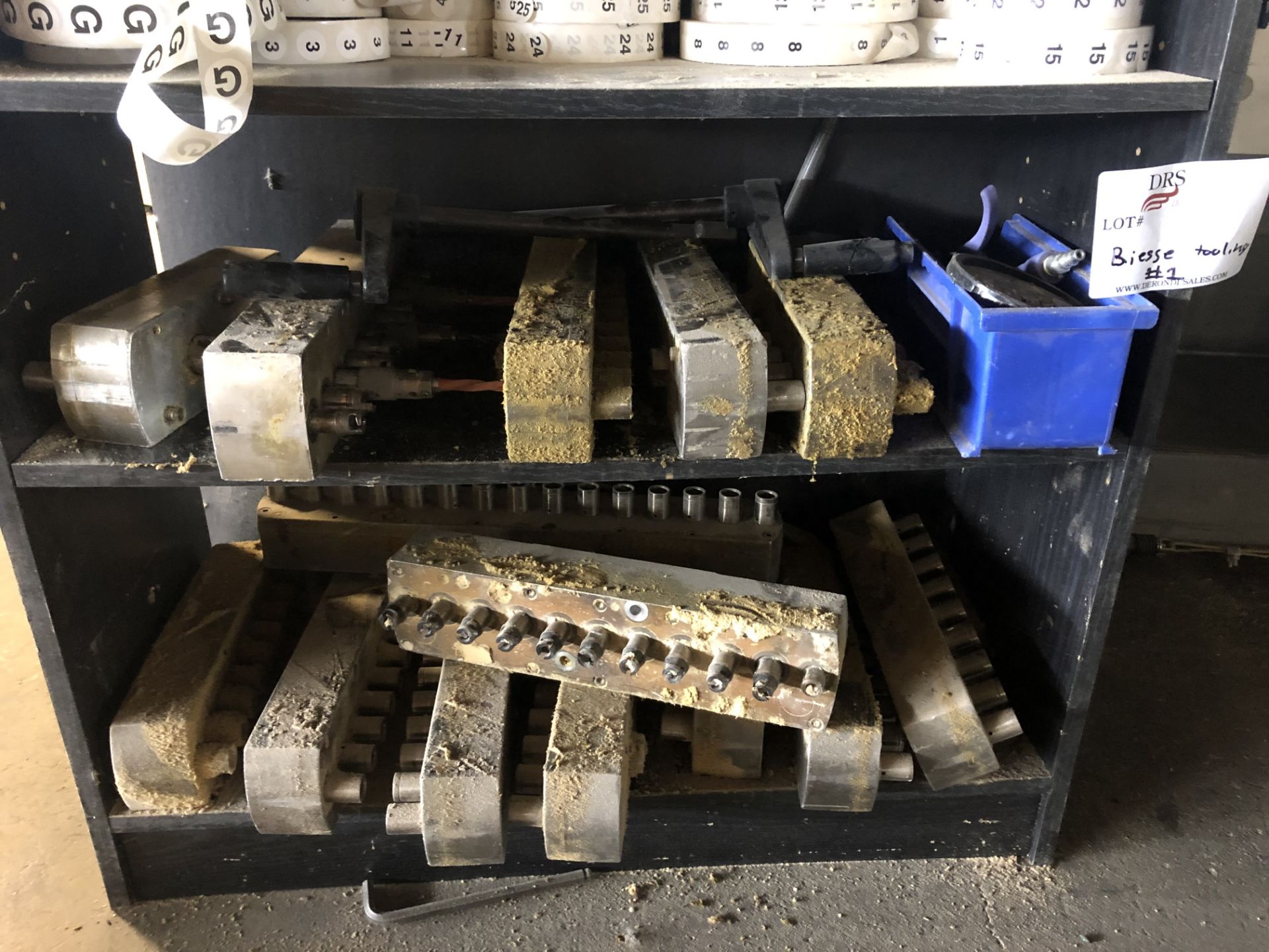 LOT OF SPARE DRILL BANKS FOR BIESSE DRILLS - Image 2 of 2