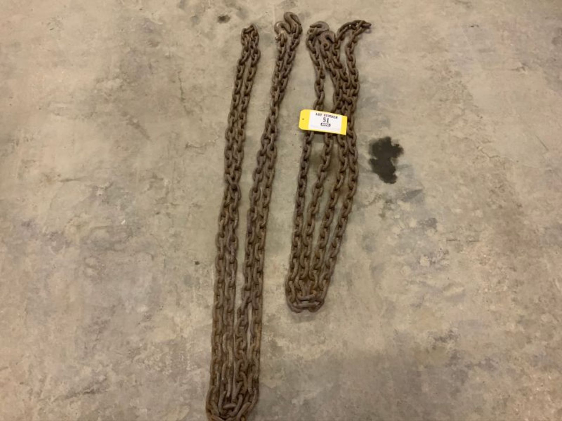 (2) 1/2" Chains