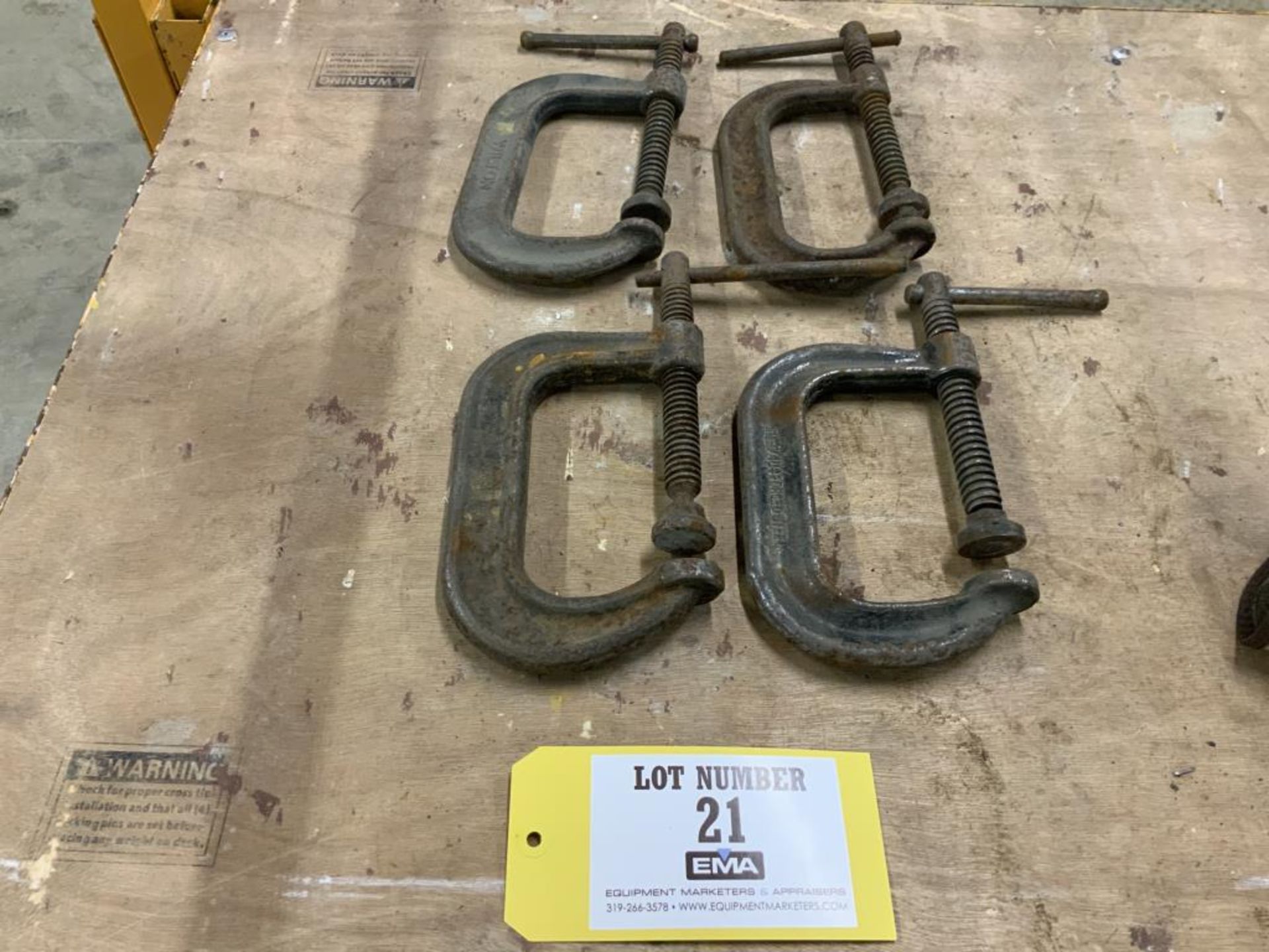 (4) 6" C clamps