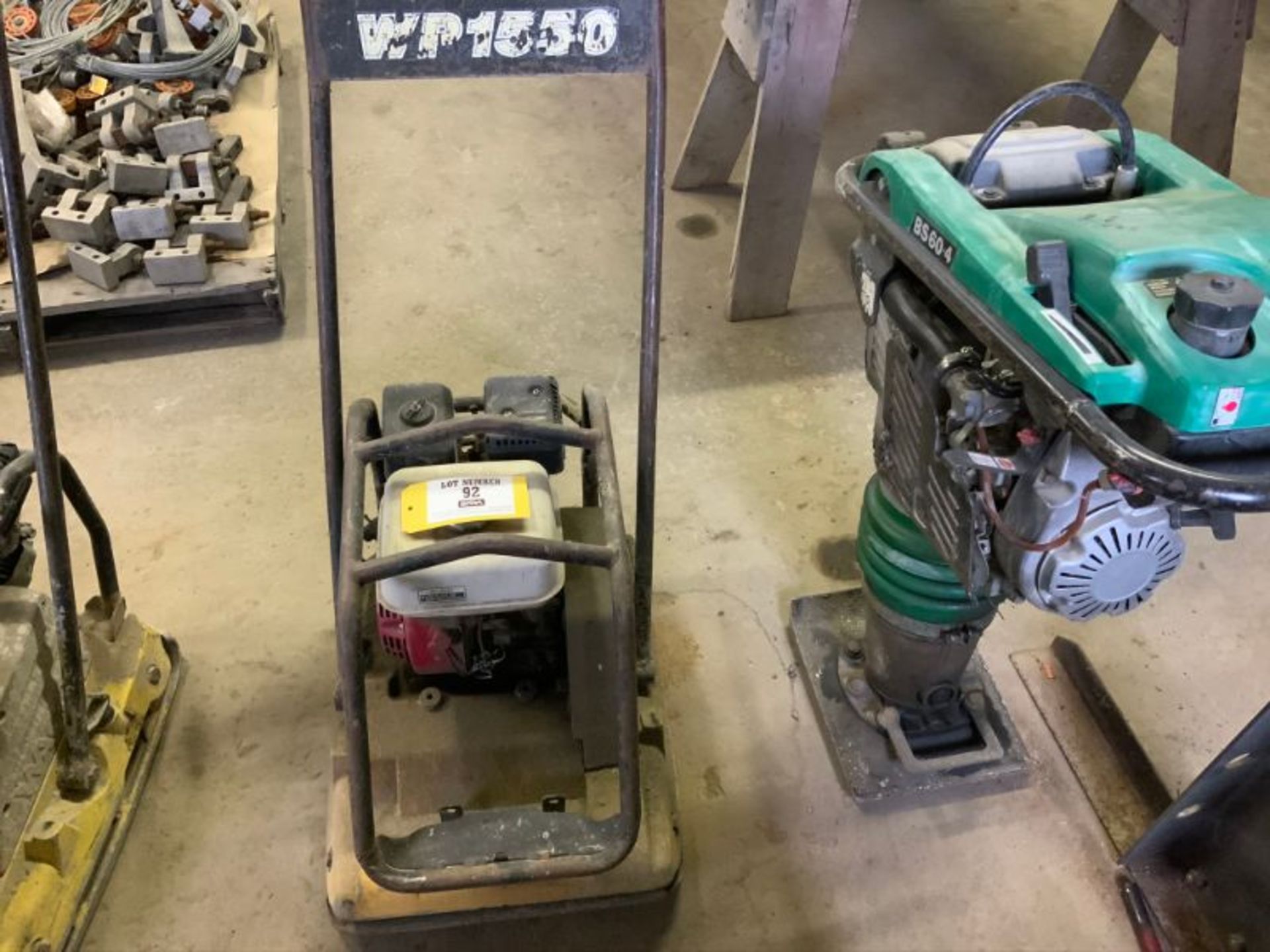 Wacker plate compactor