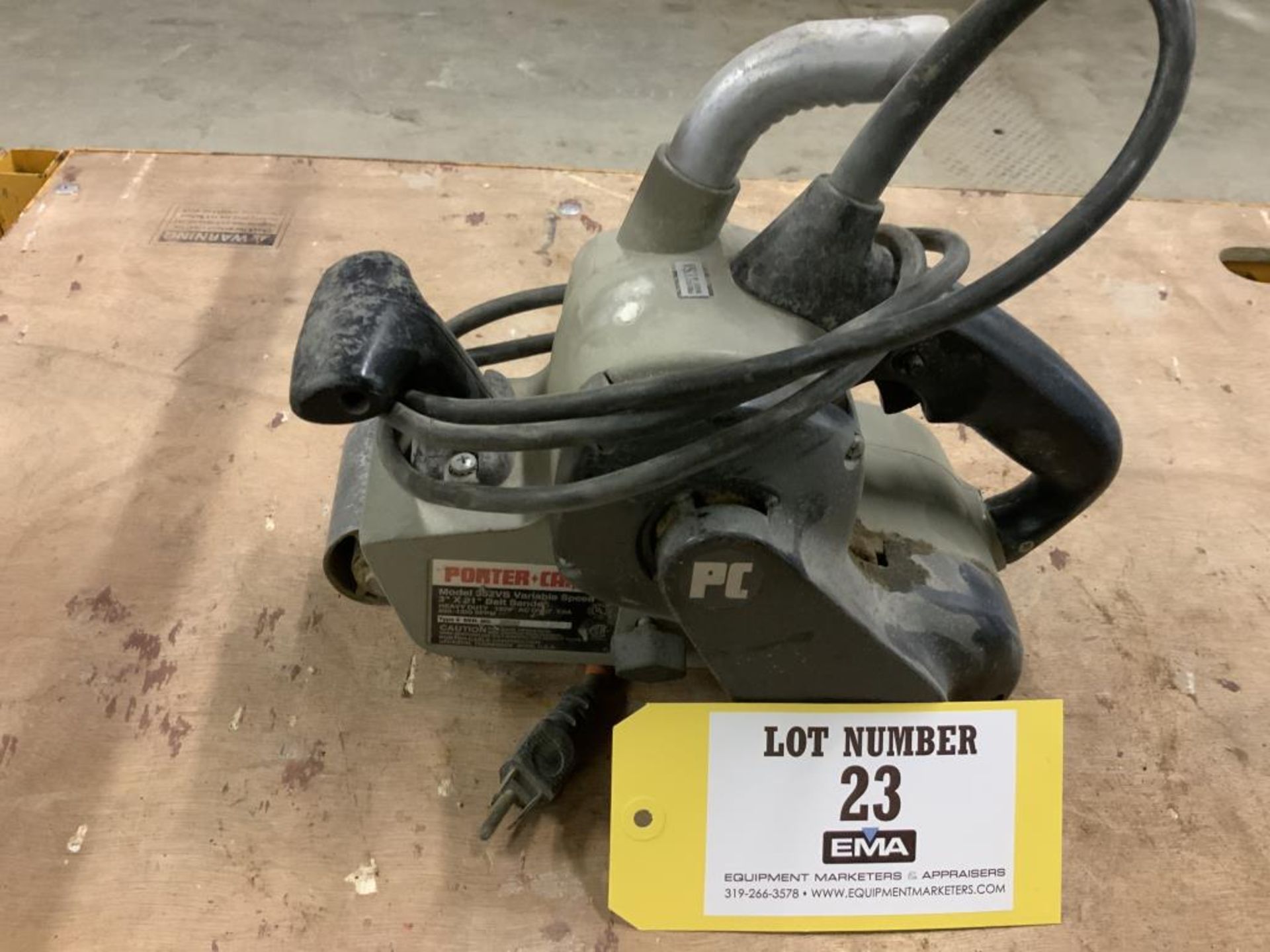 Porter-Cable belt sander