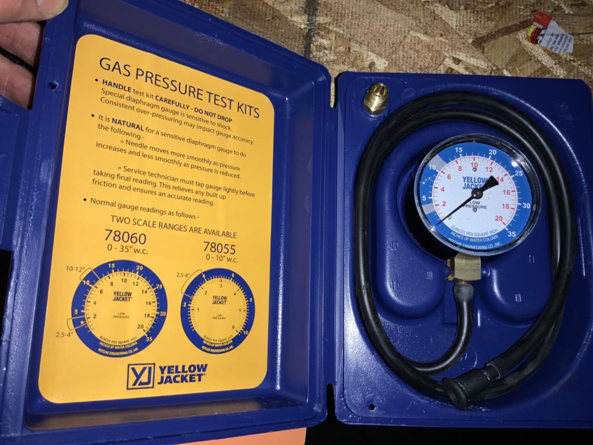 Gas Pressure Test Kit