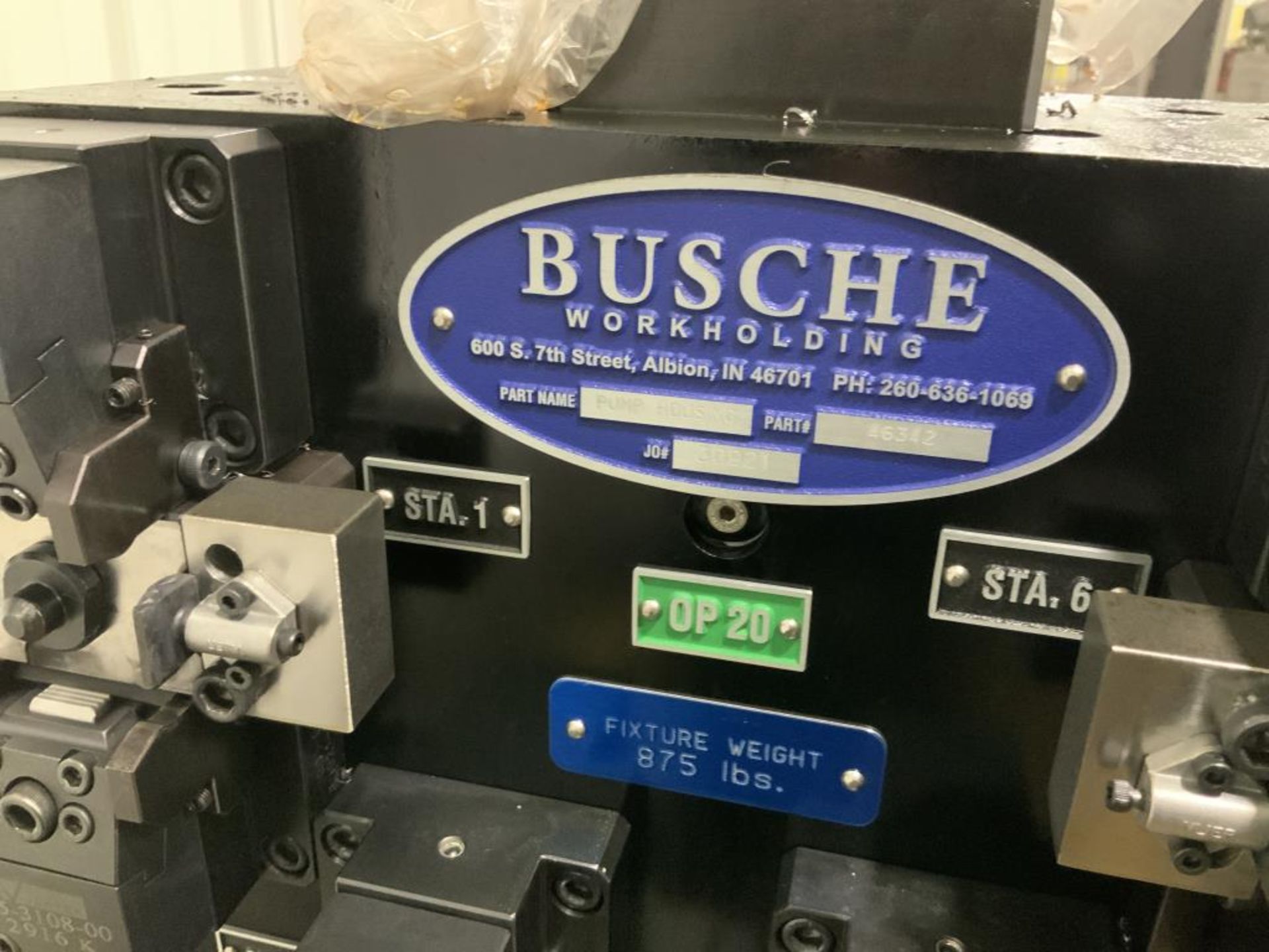 Busche Workholding Fixture - Image 2 of 3