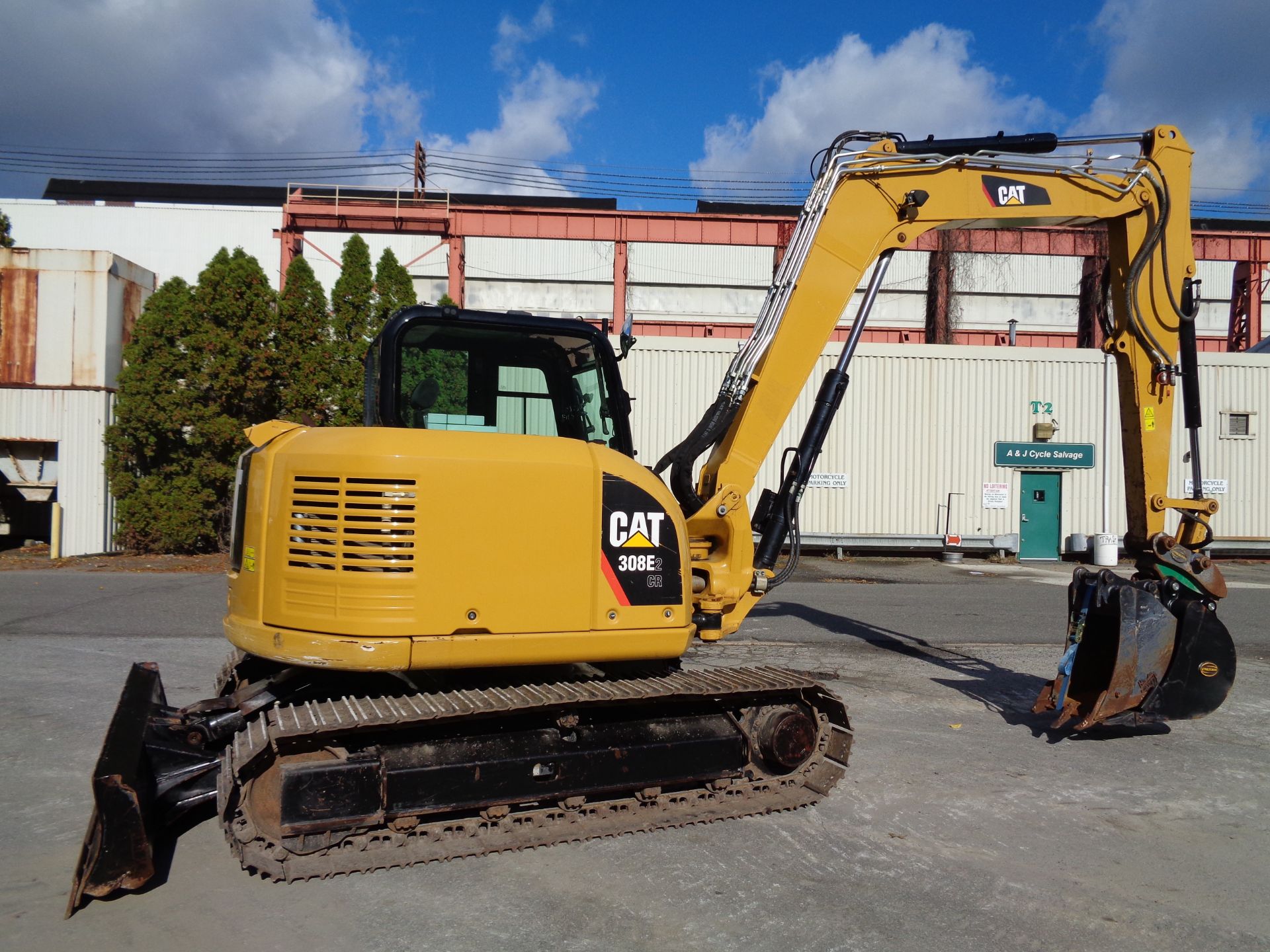 2016 Caterpillar 308E2CR Midi Excavator - Image 8 of 15