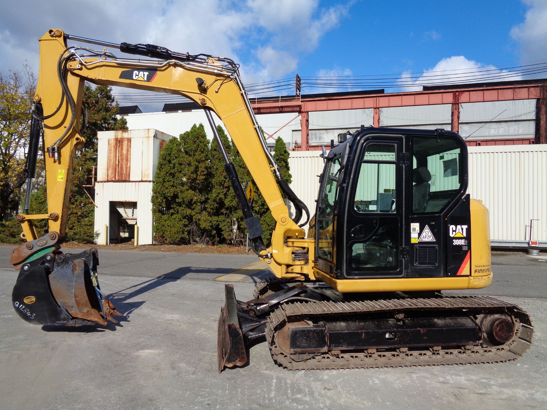 2016 Caterpillar 308E2CR Midi Excavator