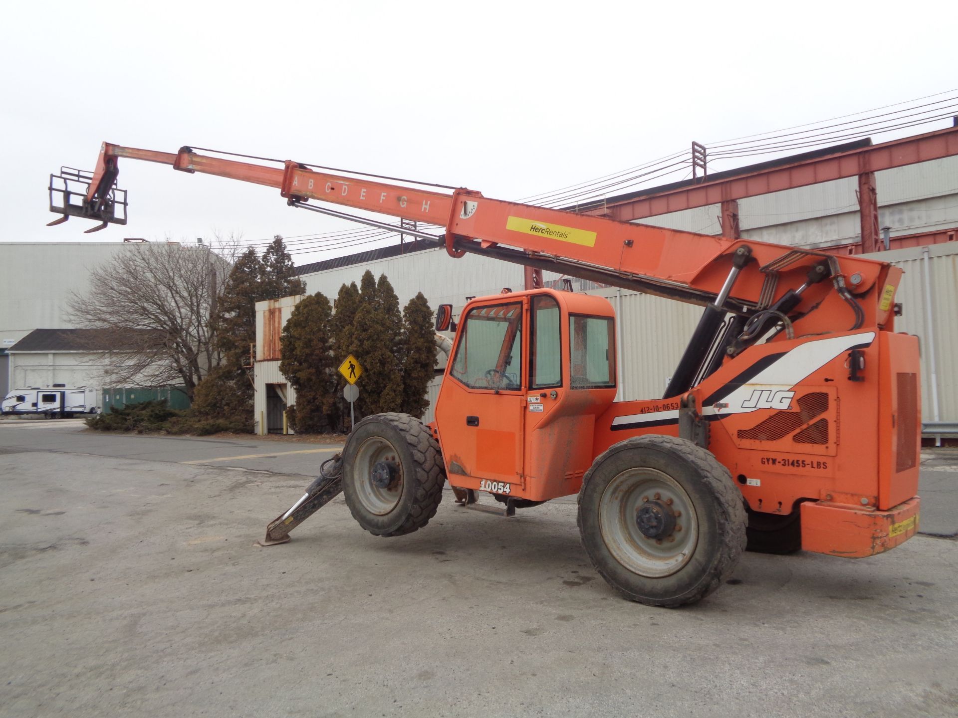 2012 JLG 10054 10,000lb Telescopic Forklift - Image 12 of 19