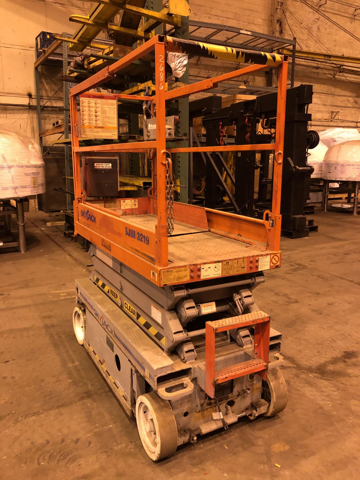 SkyJack SJ111-3219 Scissor Lift - Image 4 of 11