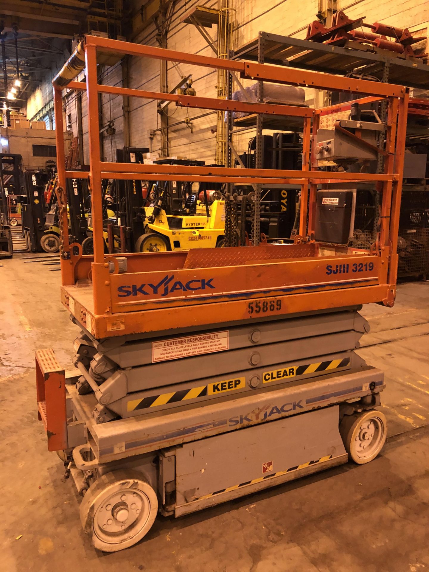 SkyJack SJ111-3219 Scissor Lift - Image 6 of 11