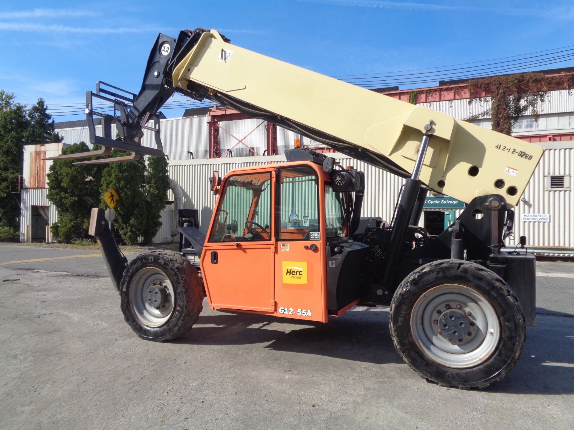 2013 JLG G12 55A 12,000lb Telescopic Forklift - Image 9 of 16