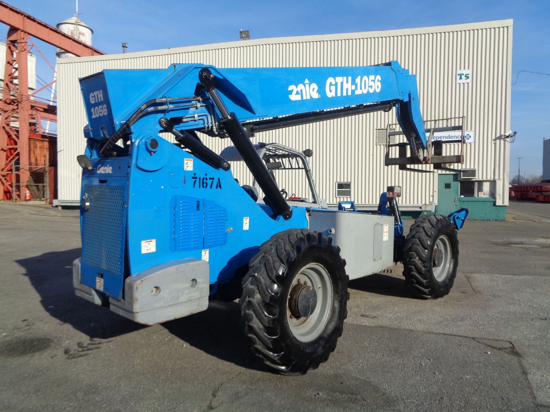 2013 Genie GTH1056 10,000lb Telescopic Forklift - Image 4 of 17