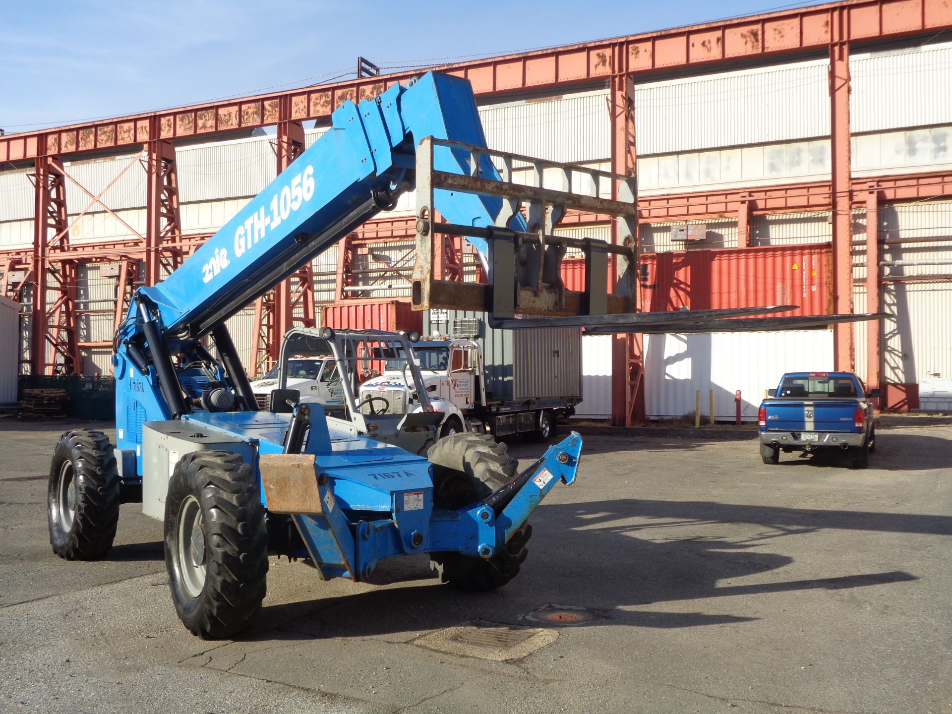 2013 Genie GTH1056 10,000lb Telescopic Forklift - Image 5 of 17