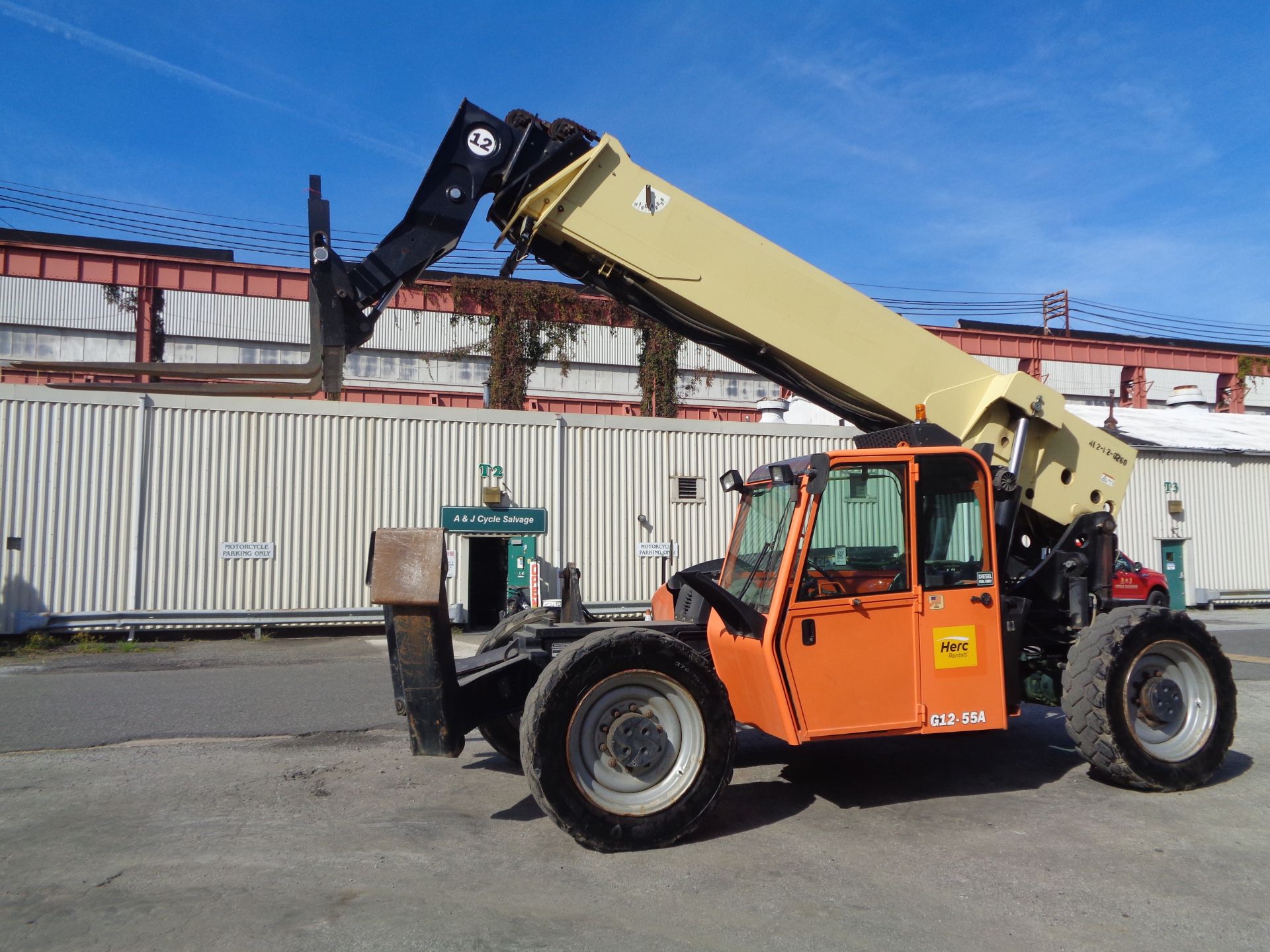 2013 JLG G12 55A 12,000lb Telescopic Forklift - Image 7 of 16