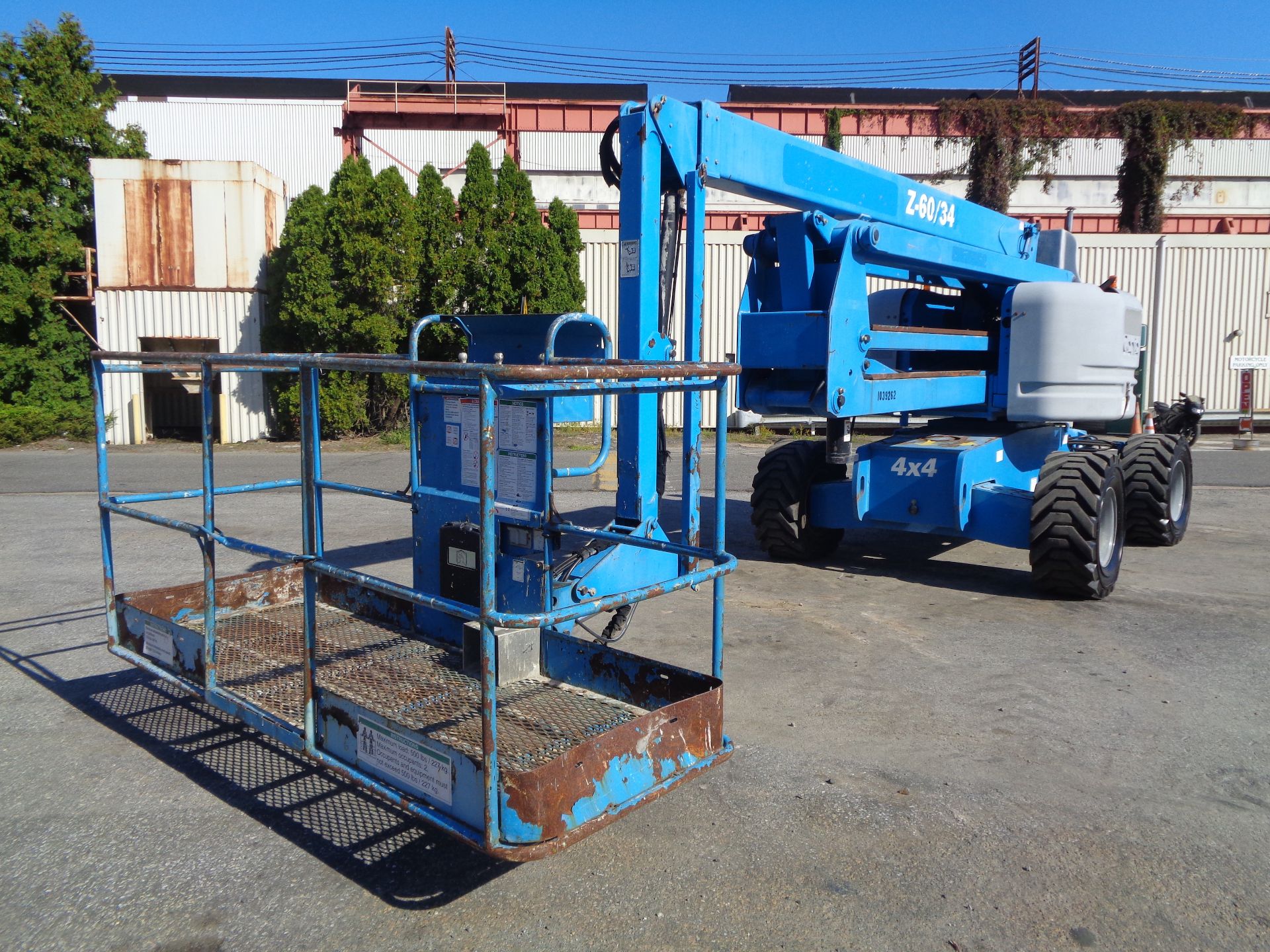 2008 Genie Z60 34 Articulating Boom Man Aerial Lift - Image 3 of 20