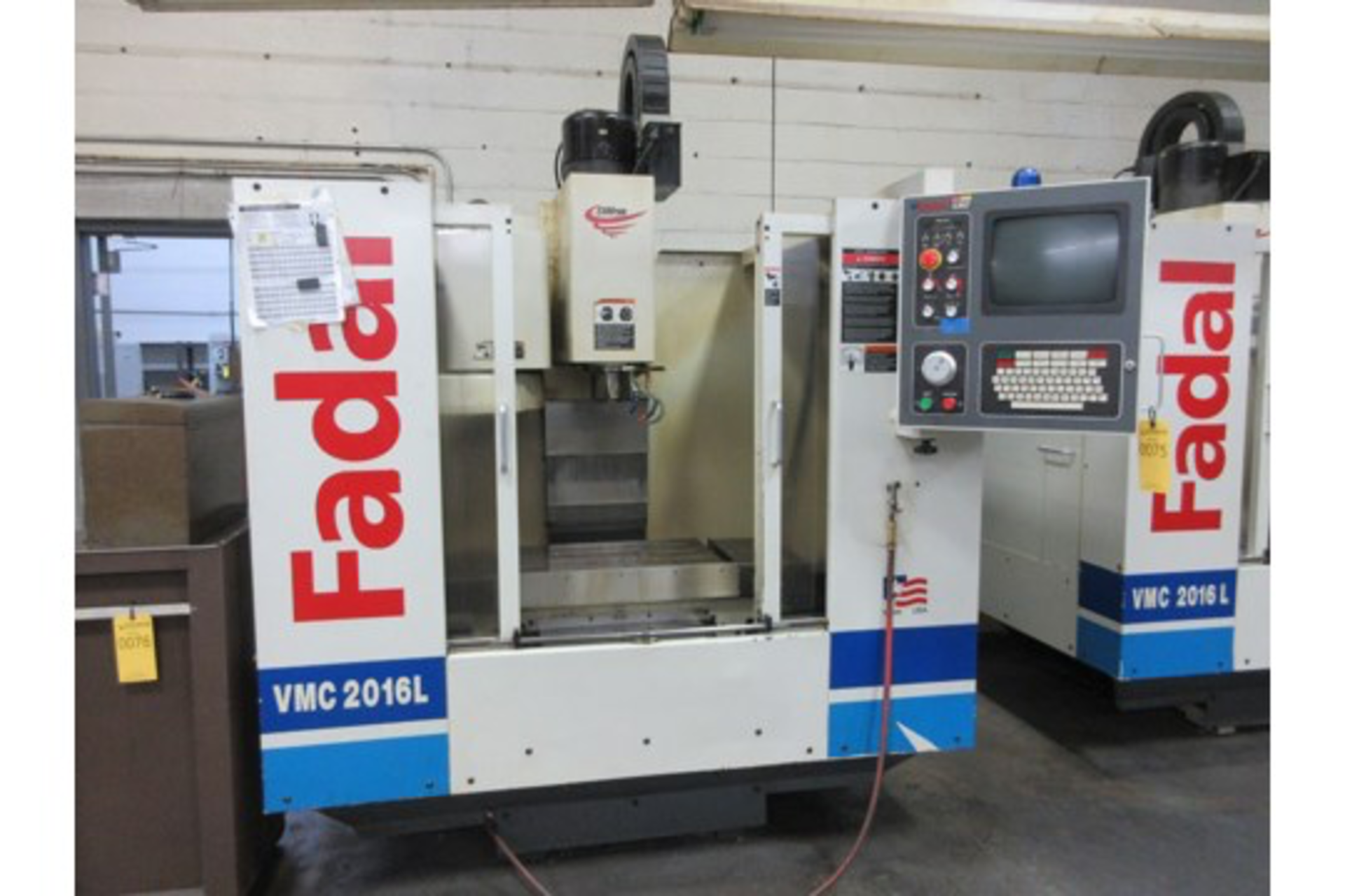 2000 Fadal VMC 2016L CNC Vertical Mill Machining Center