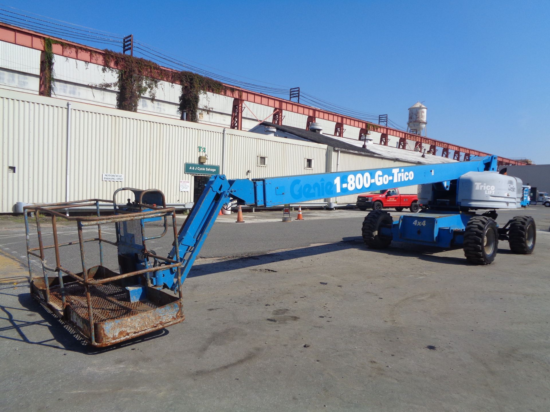 2008 Genie S85 Boom Man Aerial Lift 85ft Height - Image 4 of 24