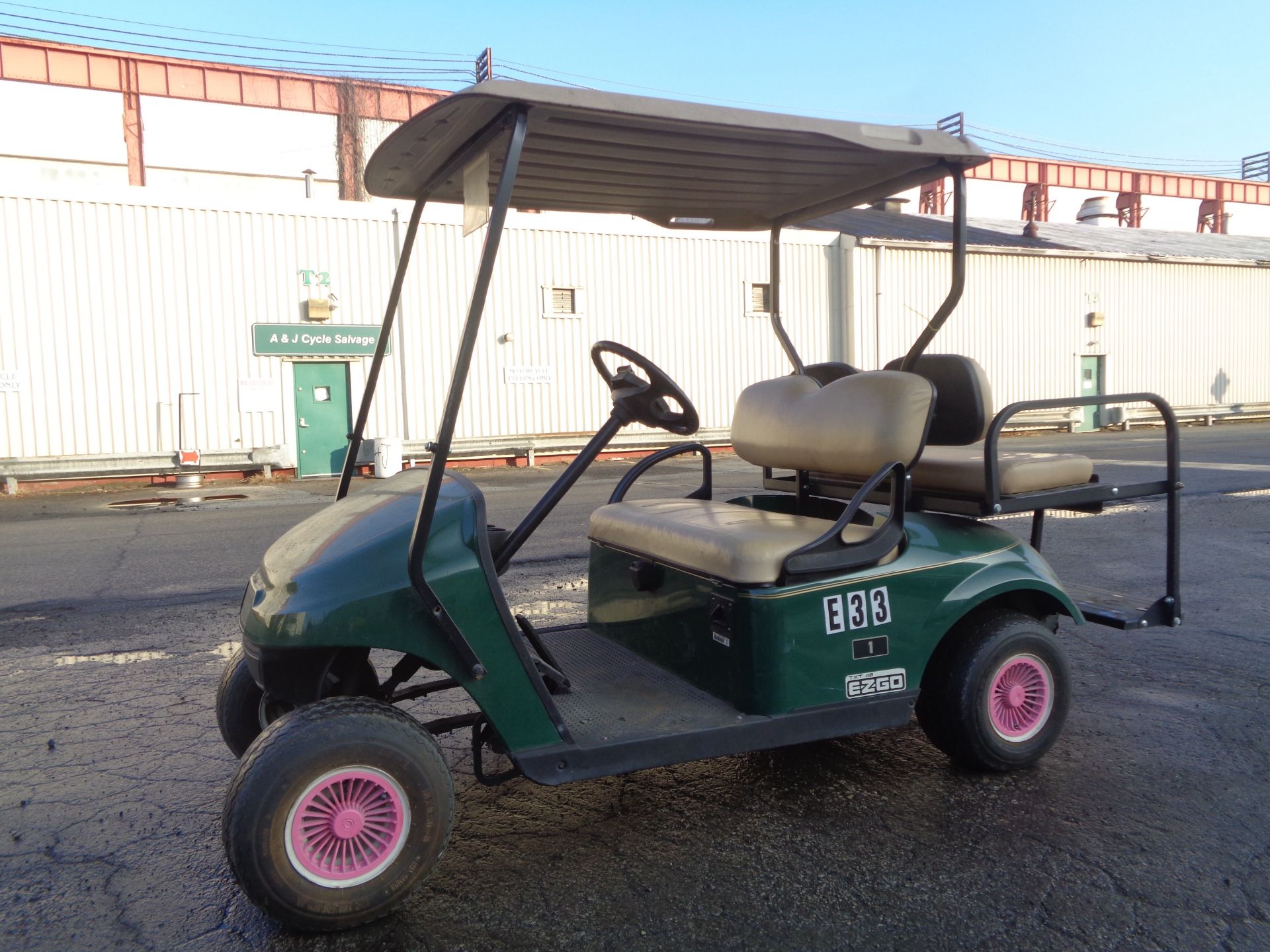 2015 EZ Go Electric Golf Cart - Image 9 of 10