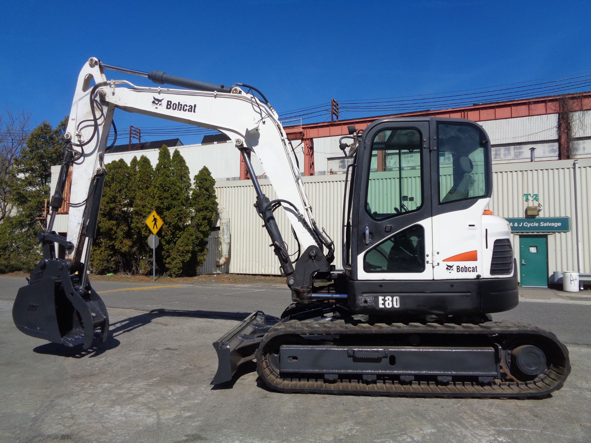 2012 Bobcat E80 Midi Excavator - Image 7 of 24