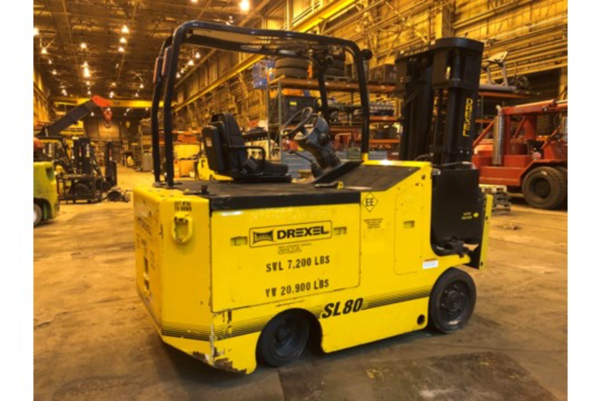 2011 Drexel SL80SE 8,000 lb Swing Mast Forklift - Image 6 of 10