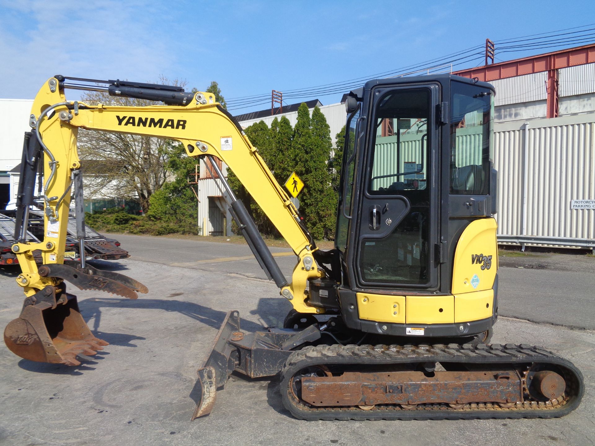 2018 Yanmar VIO35 6A Mini Excavator