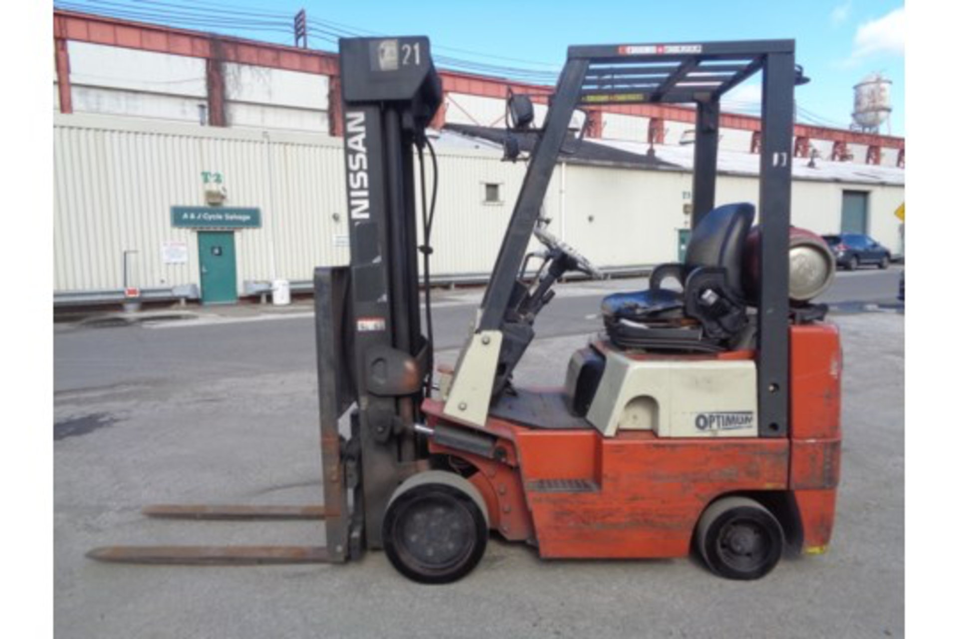 Nissan 3,000lb CPJ01A18PV Forklift - Image 8 of 15