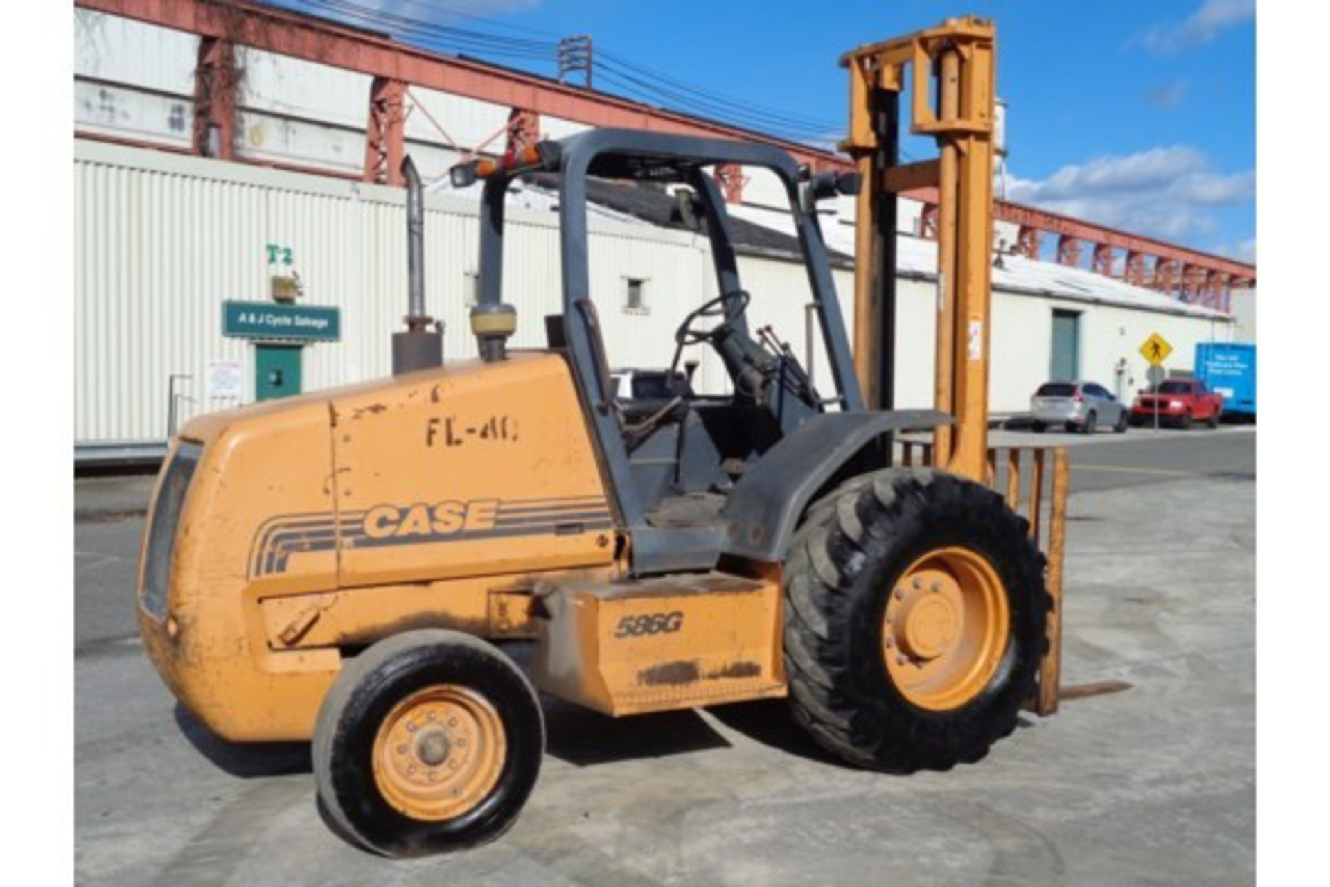 Case 580G 6000lb Rough Terrain Forklift - Image 2 of 20