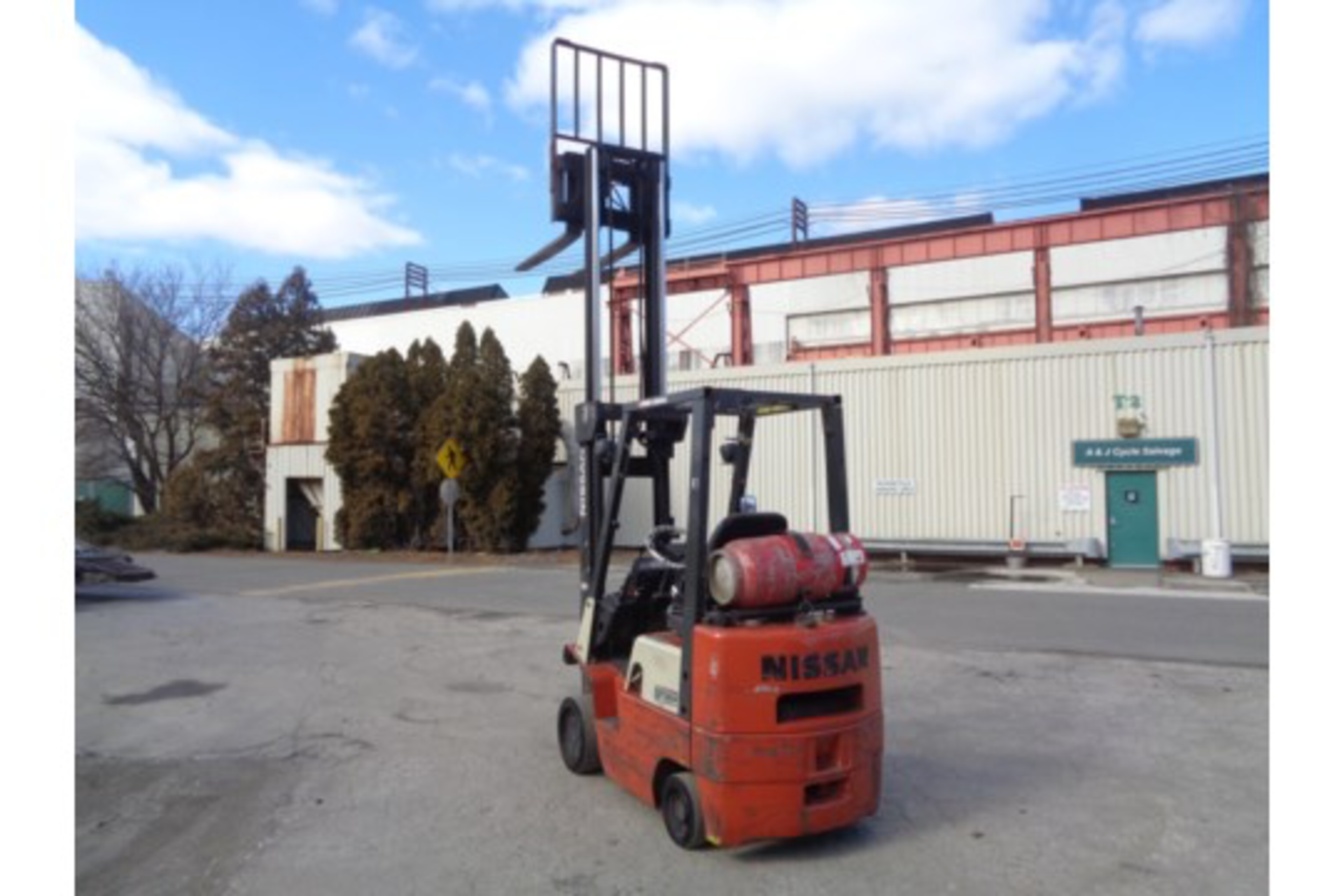 Nissan 3,000lb CPJ01A18PV Forklift - Image 11 of 15