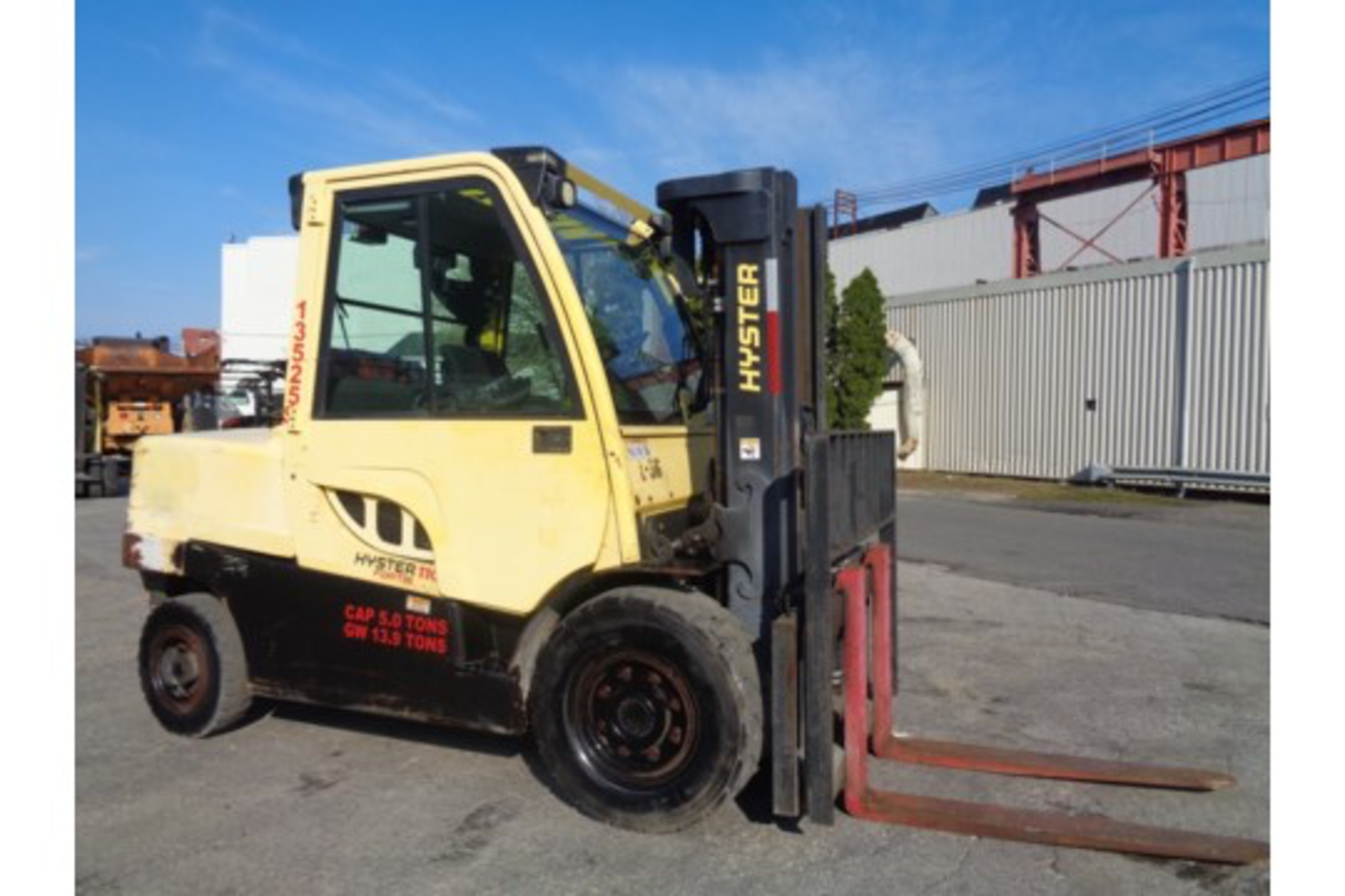 Hyster H110FT 11,000 lbs Forklift - Image 4 of 14