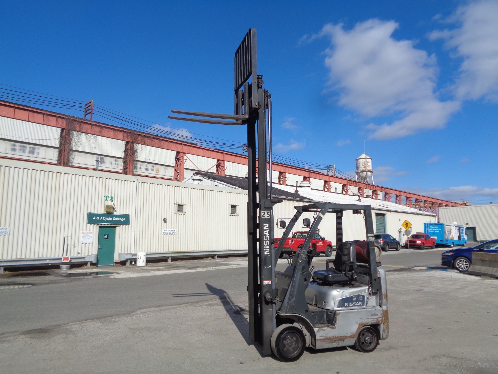 Nissan MCPL01A18LV 3500 lb Forklift - Image 11 of 16