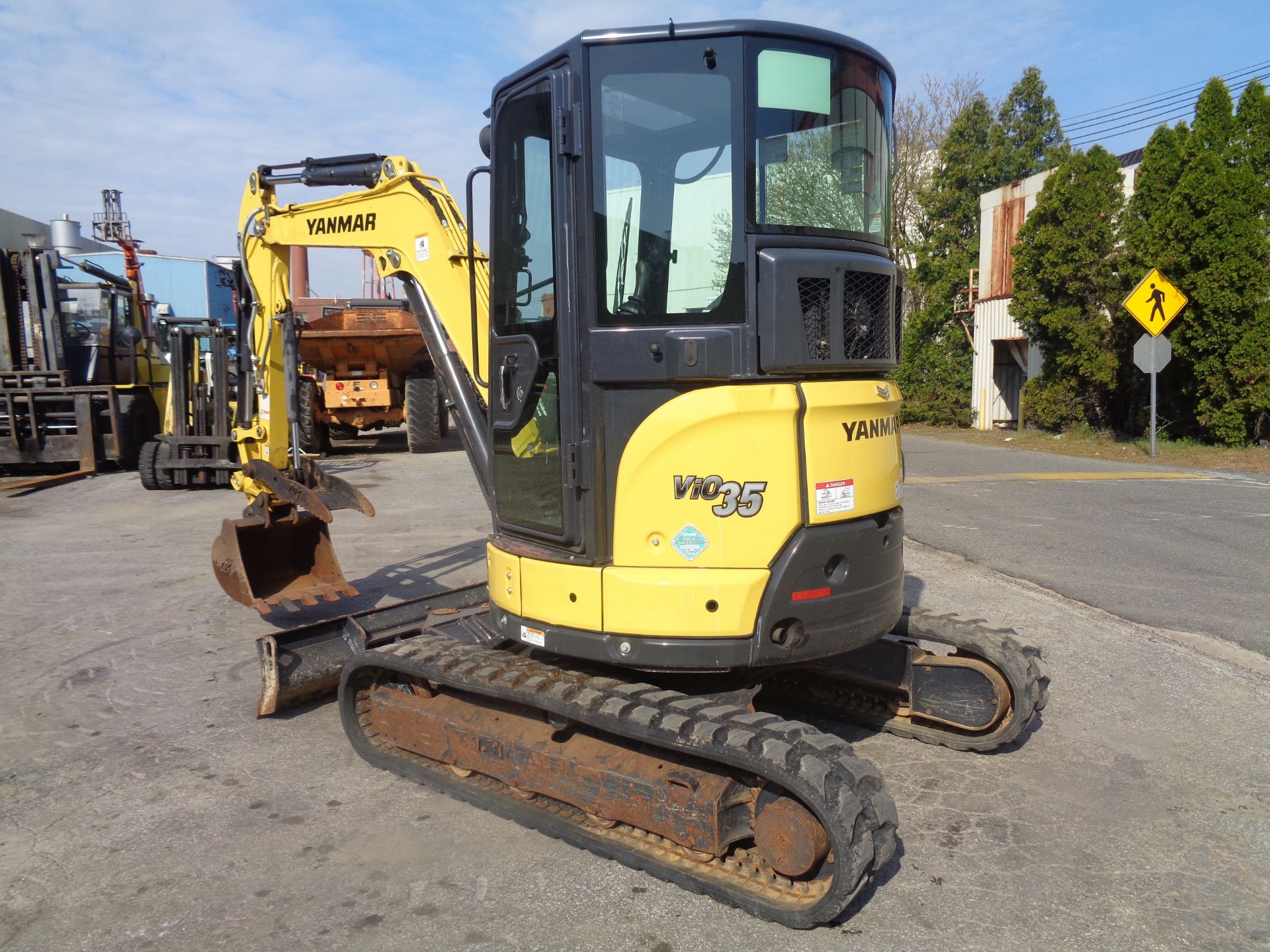 2018 Yanmar VIO35 6A Mini Excavator - Image 3 of 12