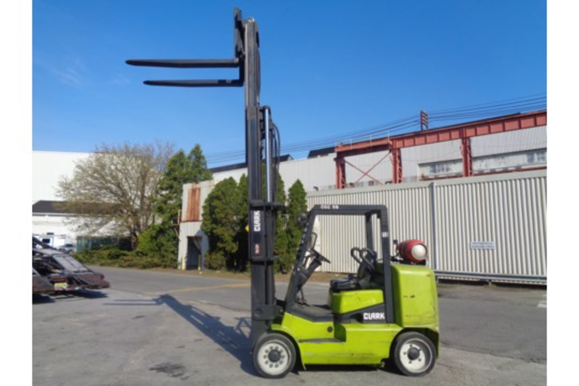 Clark CGC 12,000 lb Forklift - Image 10 of 14