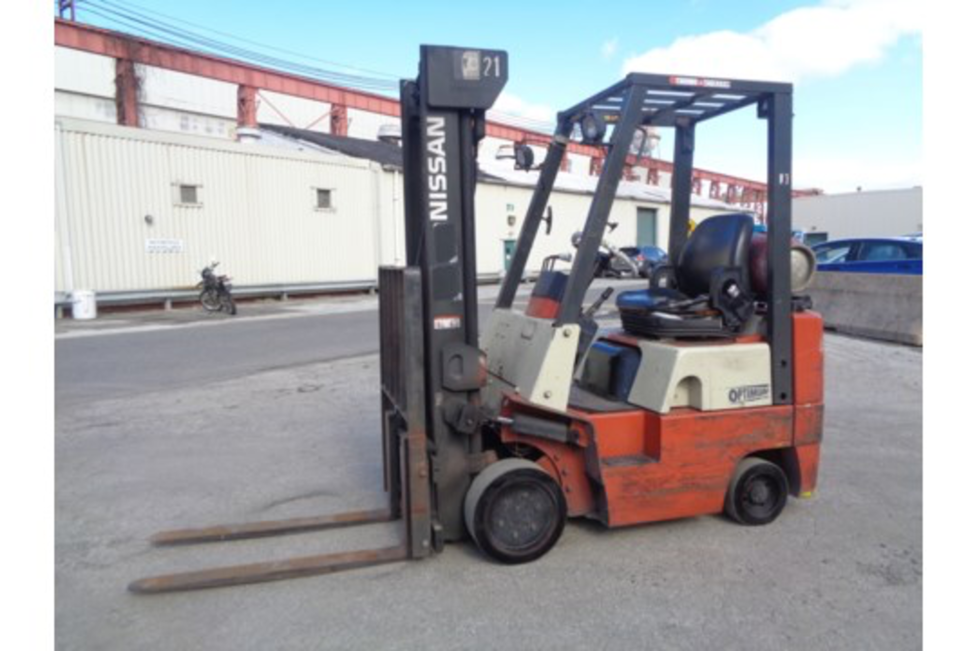 Nissan 3,000lb CPJ01A18PV Forklift - Image 7 of 15