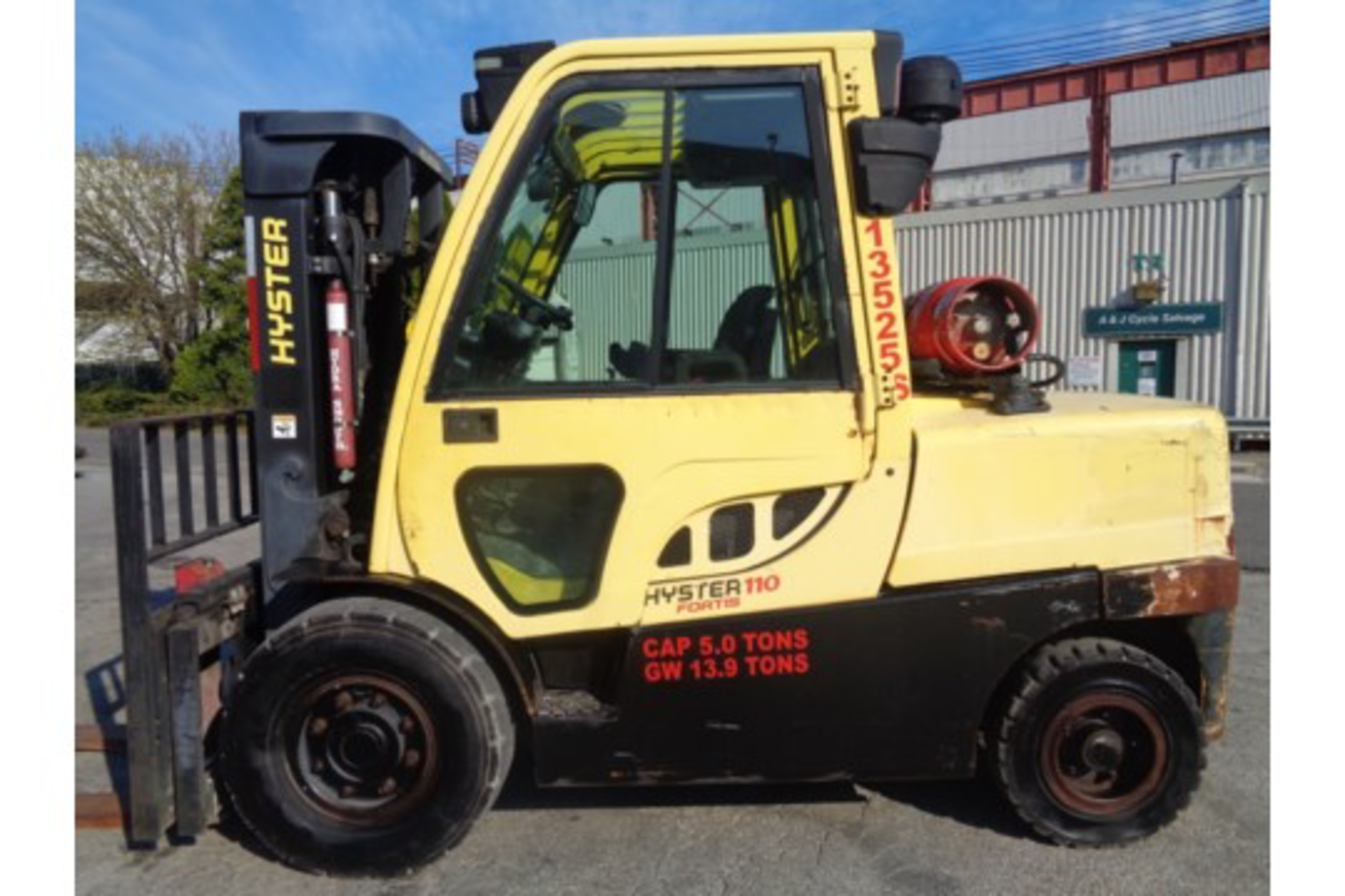 Hyster H110FT 11,000 lbs Forklift - Image 6 of 14