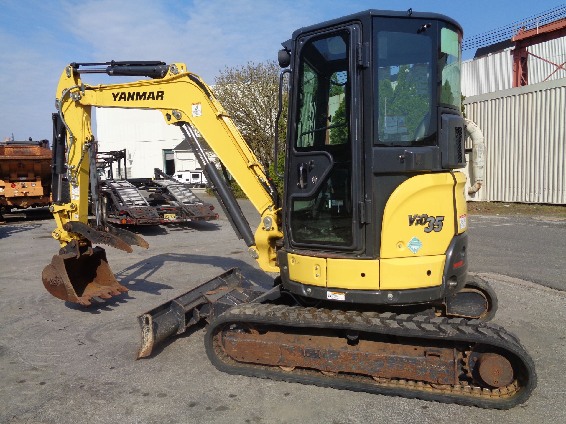 2018 Yanmar VIO35 6A Mini Excavator - Image 4 of 12