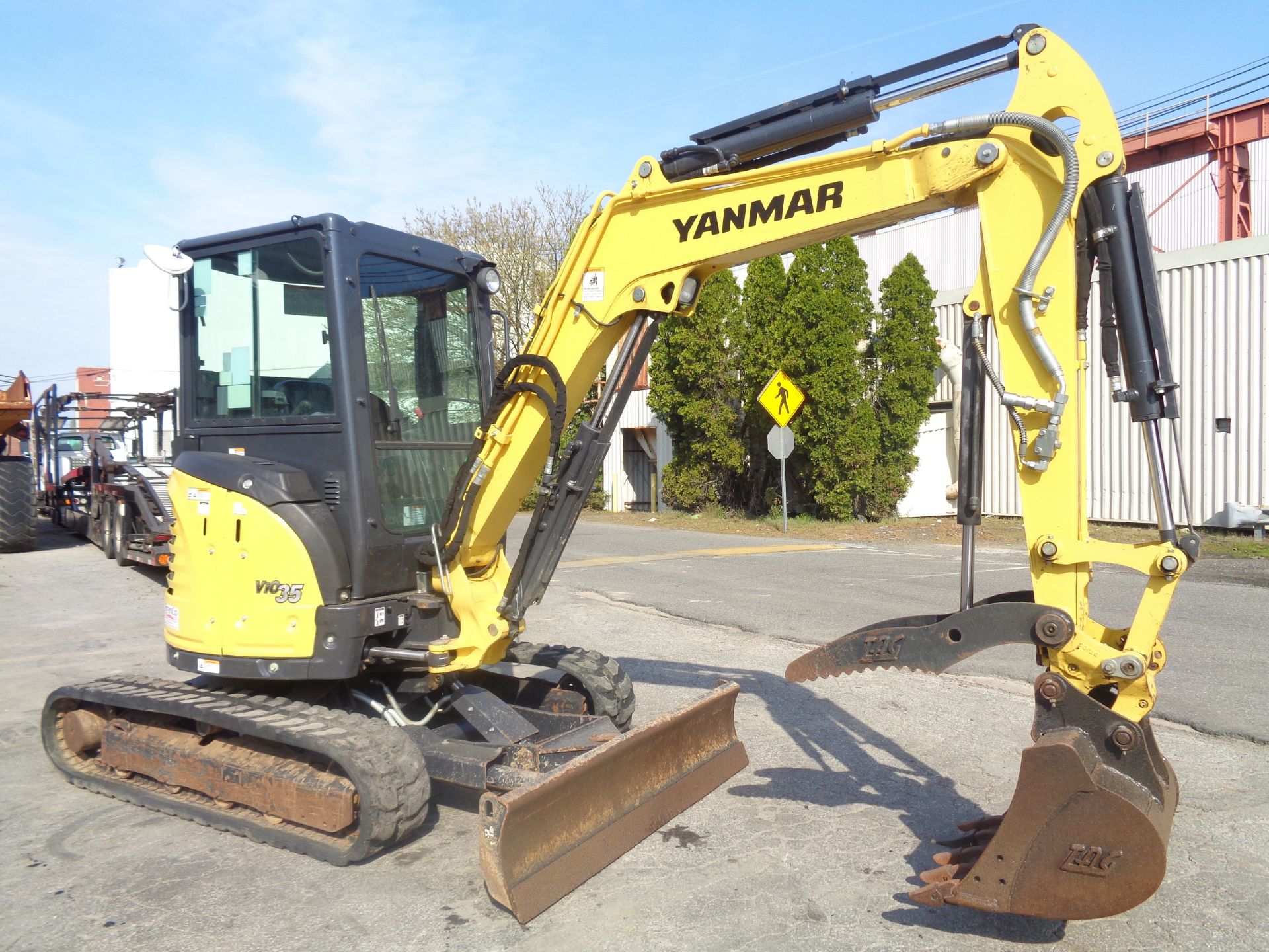 2018 Yanmar VIO35 6A Mini Excavator - Image 6 of 12