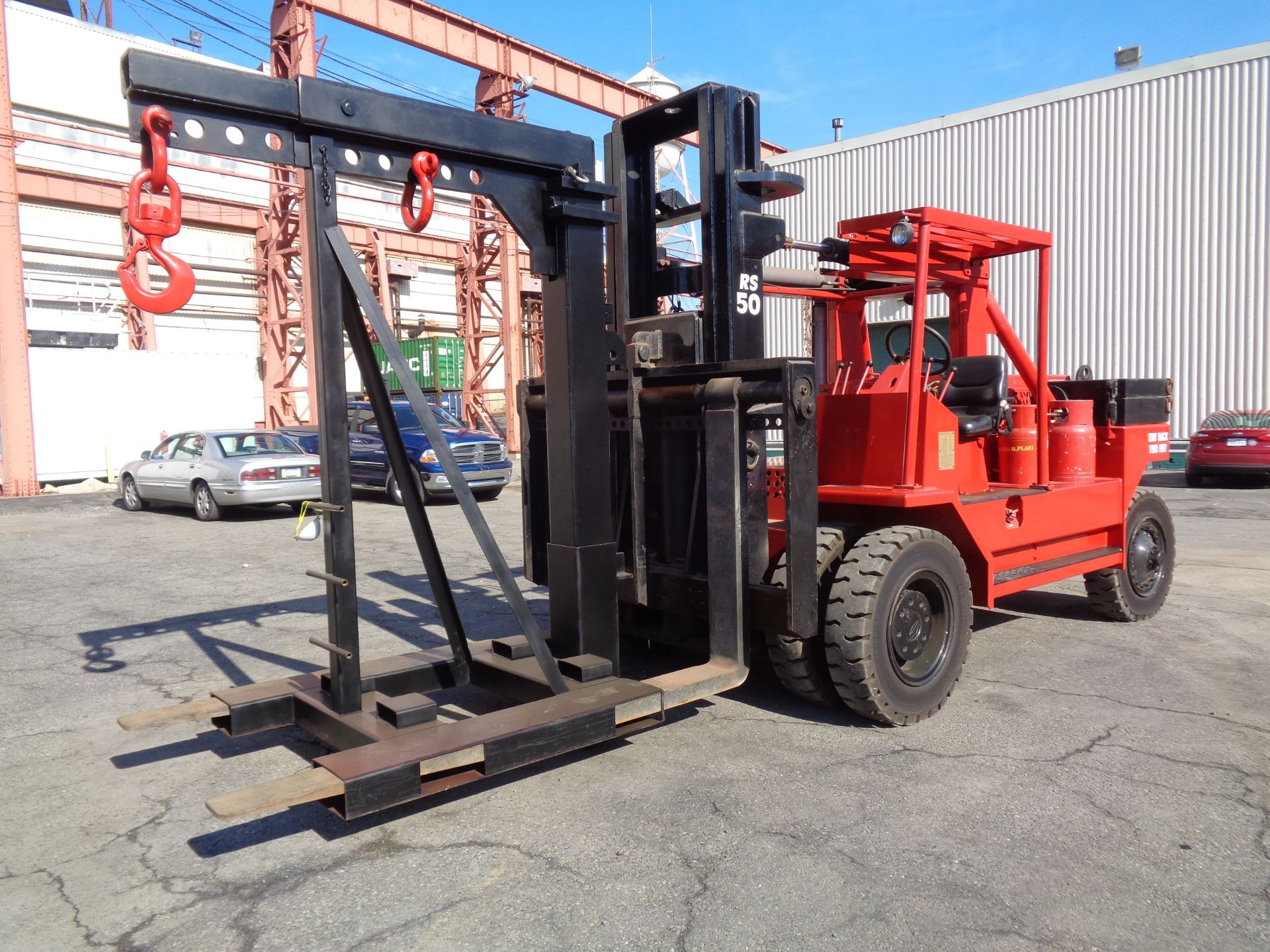 2012 Riggers Special RS50 50,000lb Forklift - Image 5 of 26