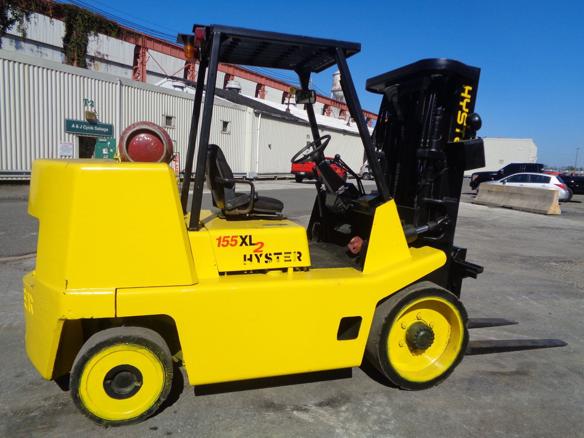 Hyster S155XL2 15500lb Forklift - Triple Mast - Image 7 of 16