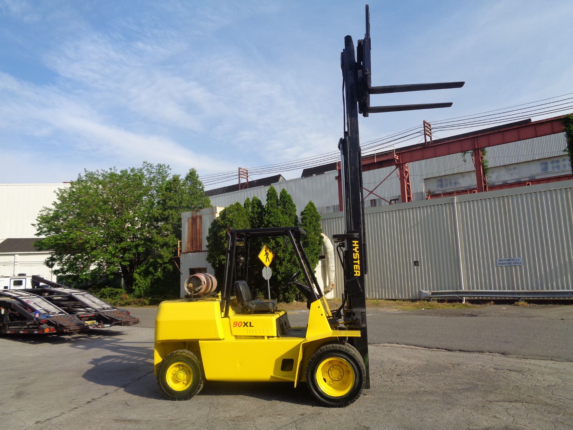 Hyster H90XL 9,000lb Forklift - Image 10 of 12