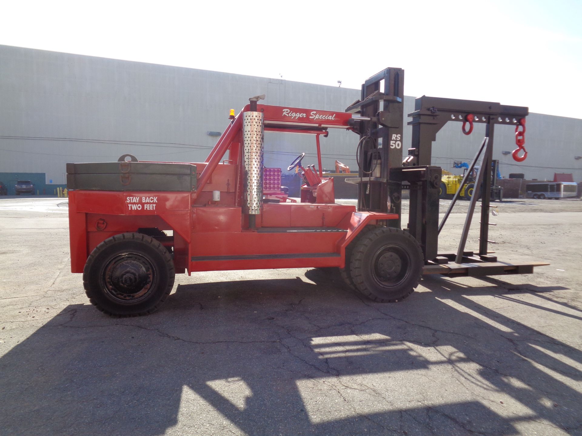 2012 Riggers Special RS50 50,000lb Forklift - Image 6 of 26