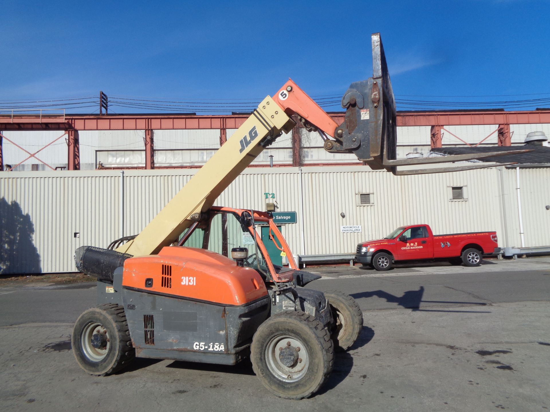 2009 JLG G5-18A 5,000lb Telescopic Forklift - Image 8 of 9