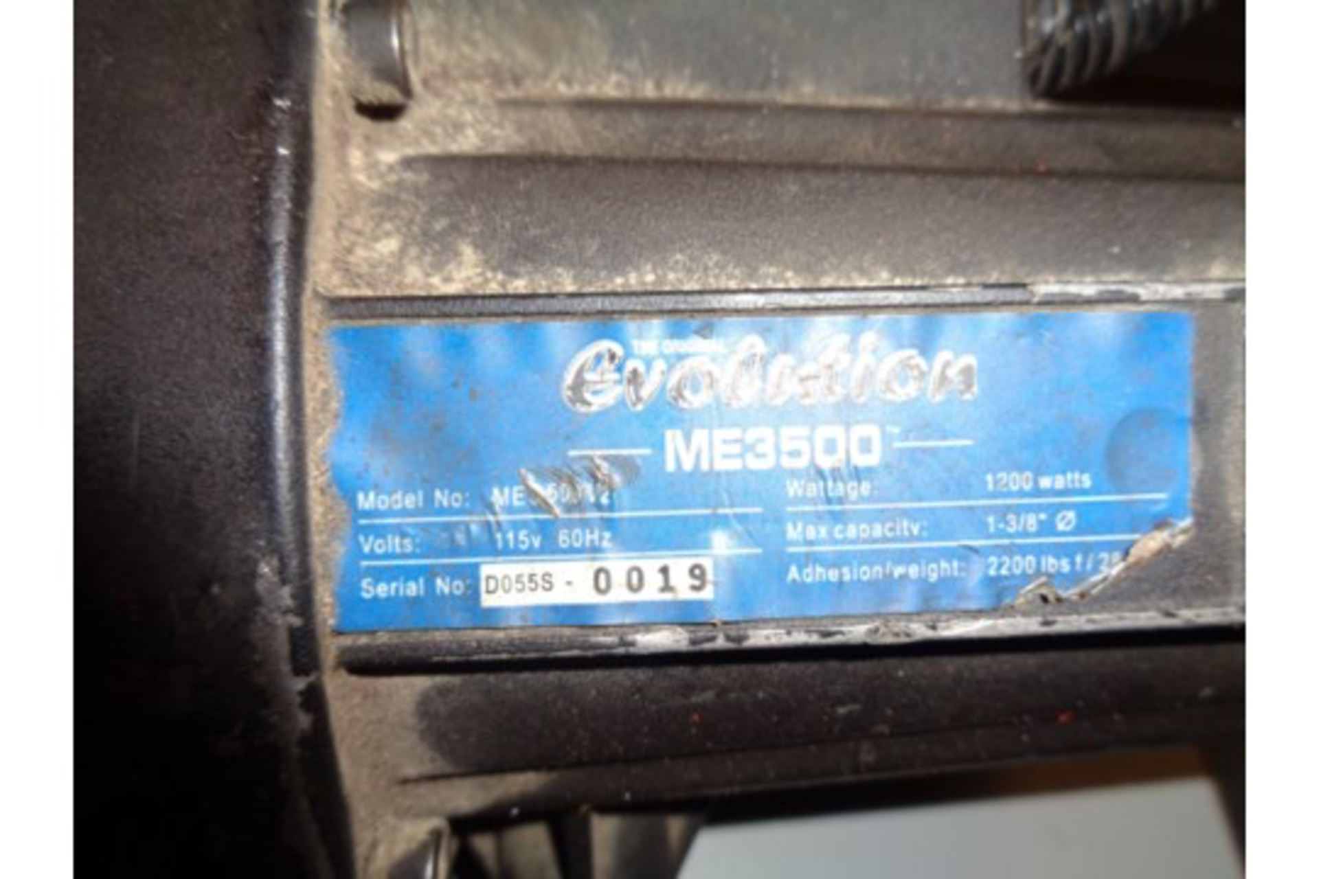 Evolution ME3500 Magnetic Drill - Image 4 of 4