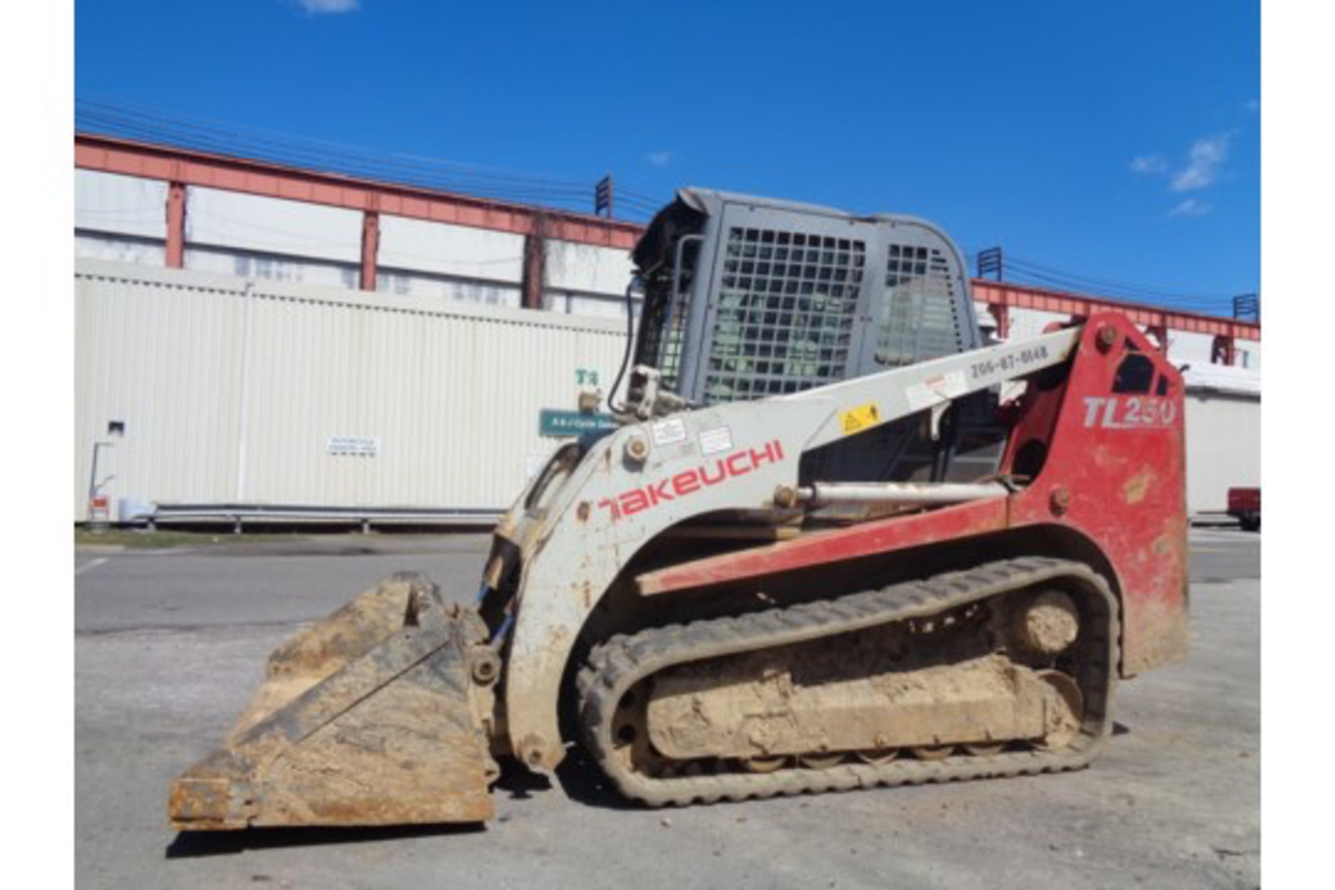 2012 Takeuchi TL250 Skid Steer - Image 9 of 15