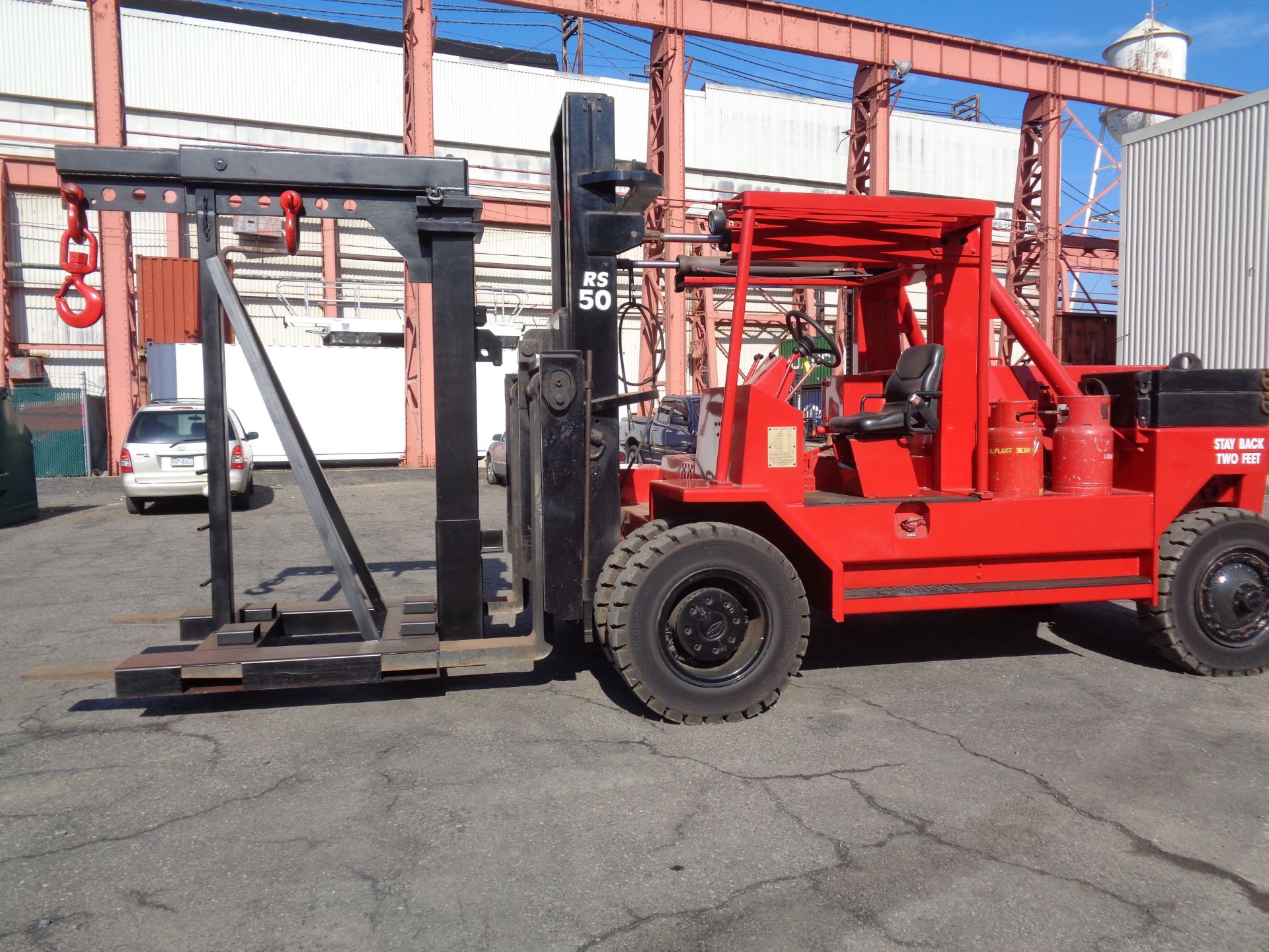 2012 Riggers Special RS50 50,000lb Forklift - Image 3 of 26