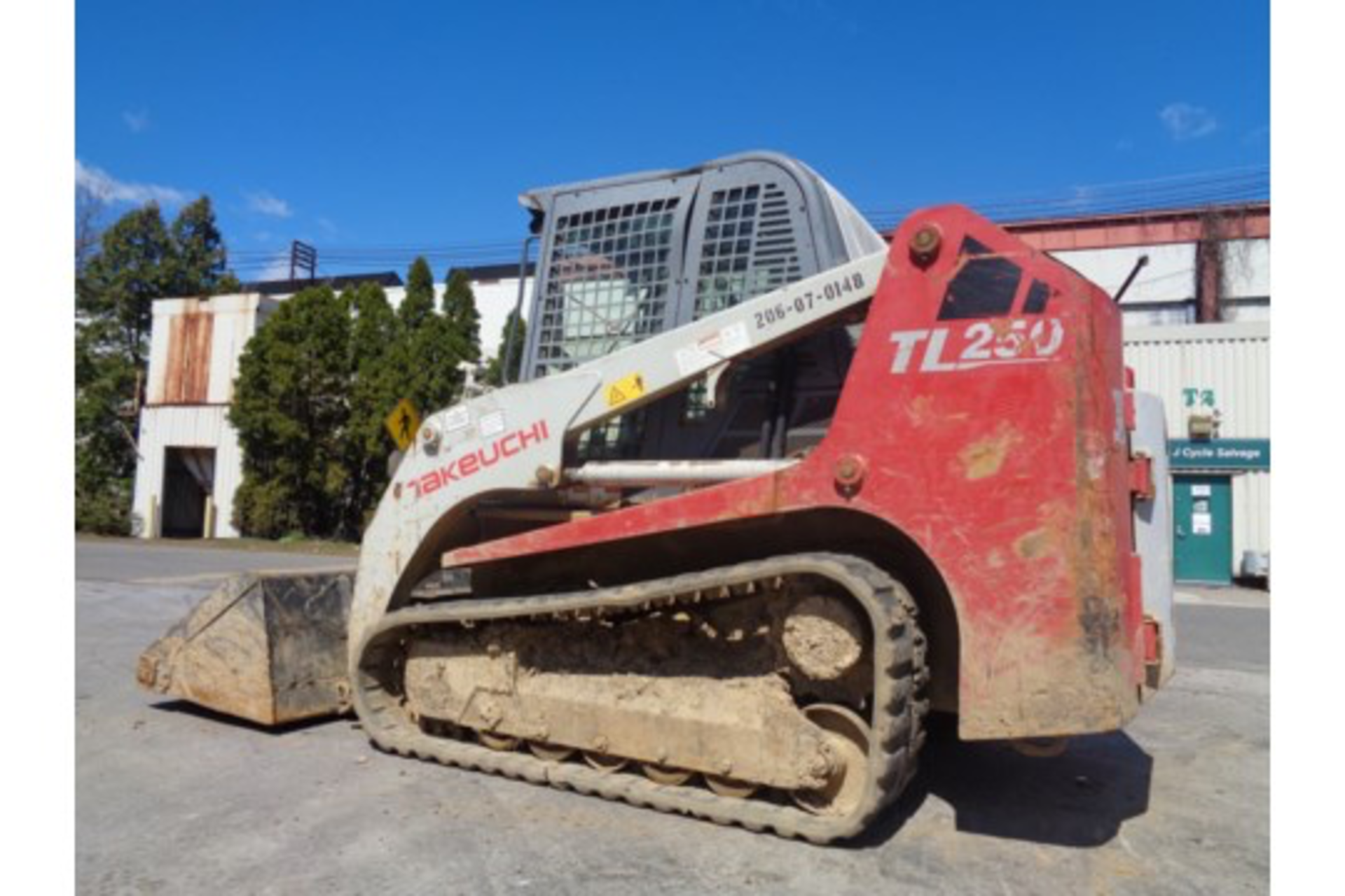 2012 Takeuchi TL250 Skid Steer - Image 15 of 15